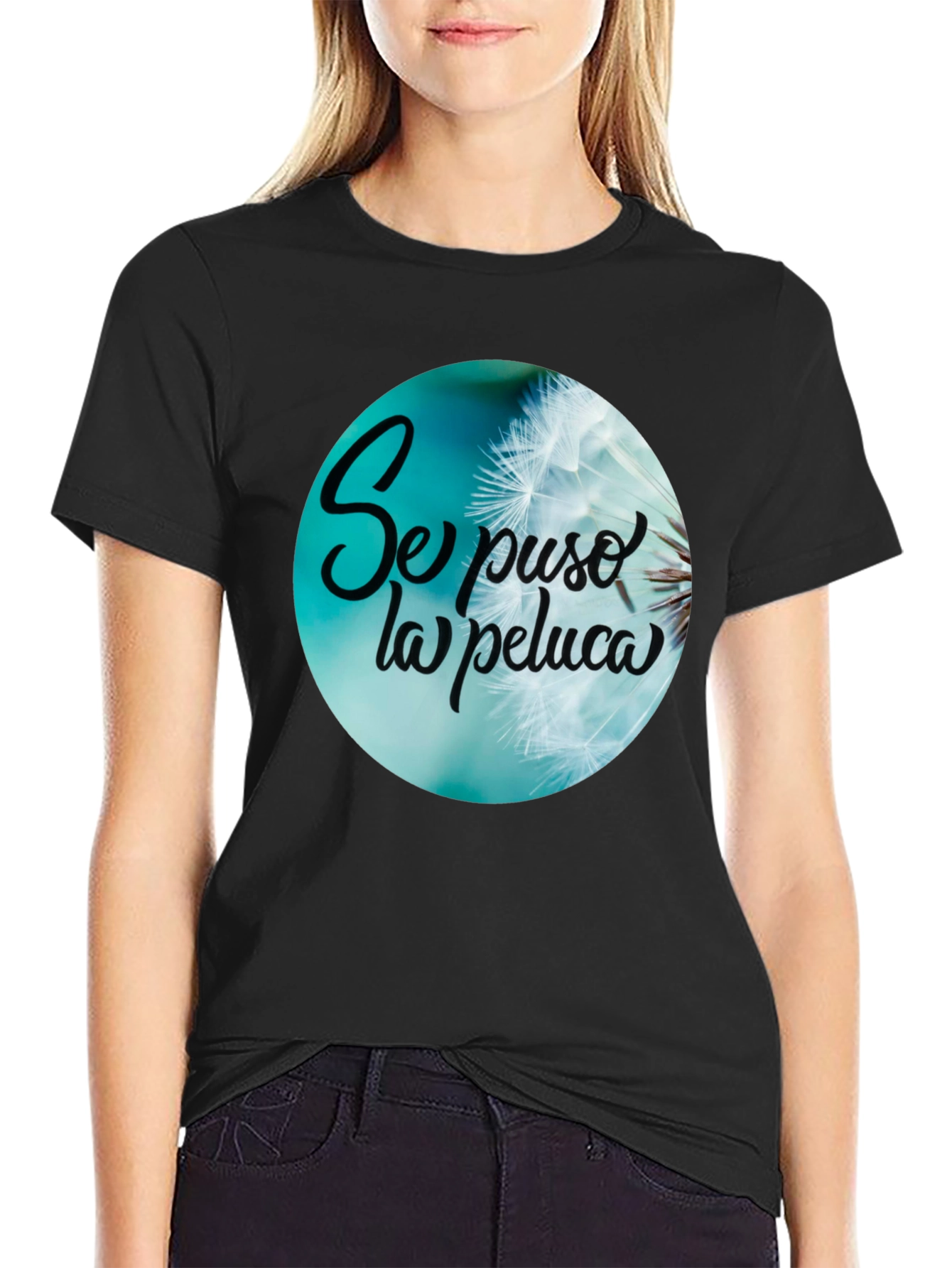 Se Puso La Peluca Graphic Tee - Dandelion Design