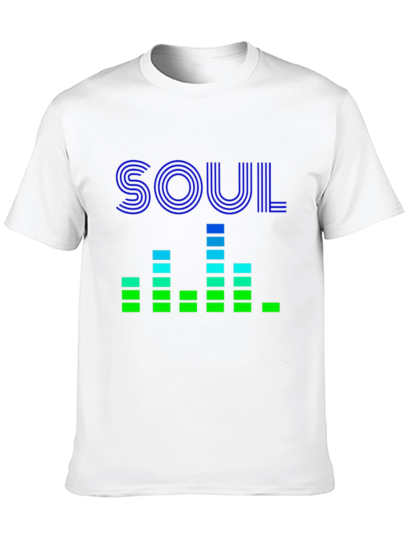Soul Music Equalizer Graphic Tee - Black Cotton T-Shirt