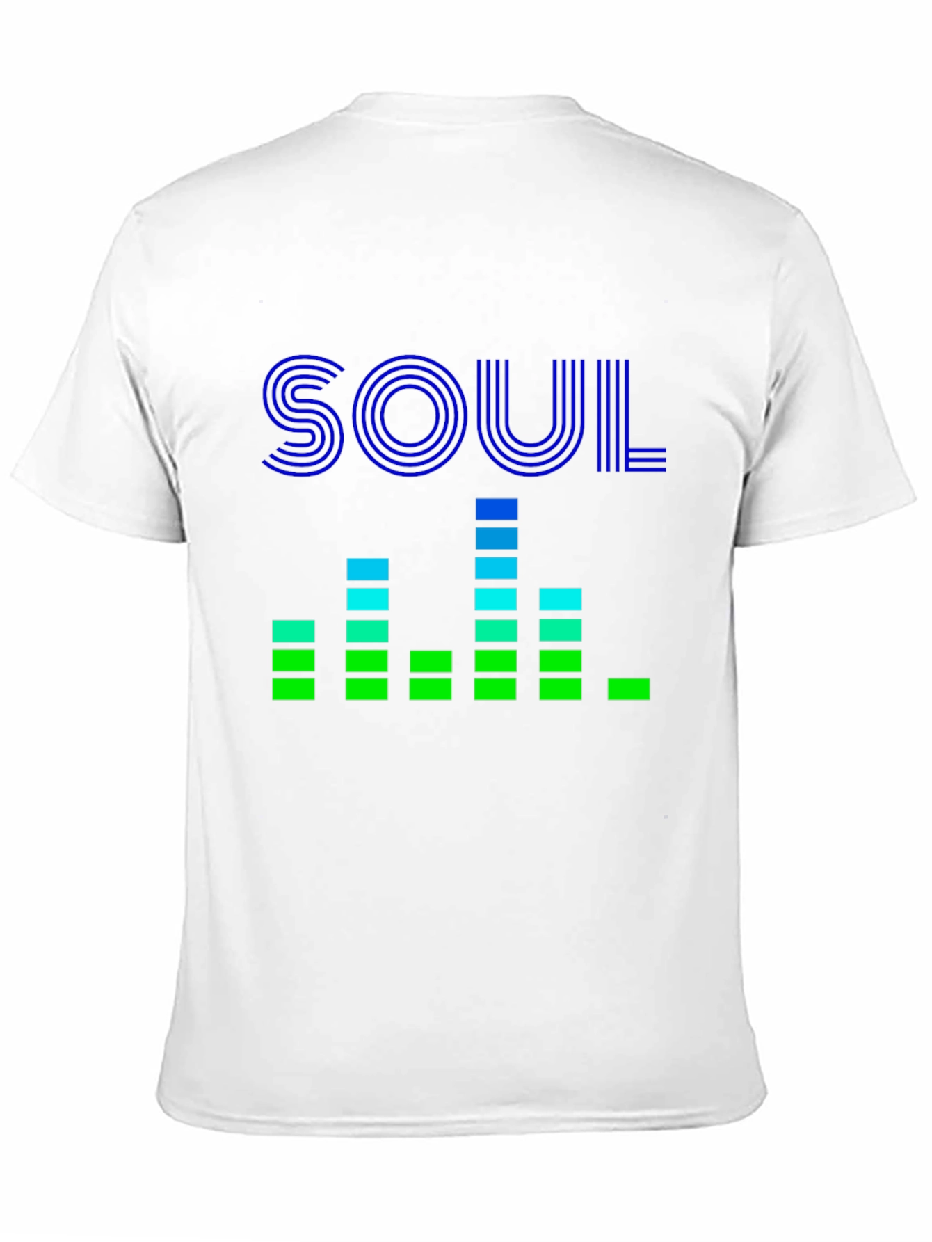 Soul Music Equalizer Graphic Tee - Black Cotton T-Shirt