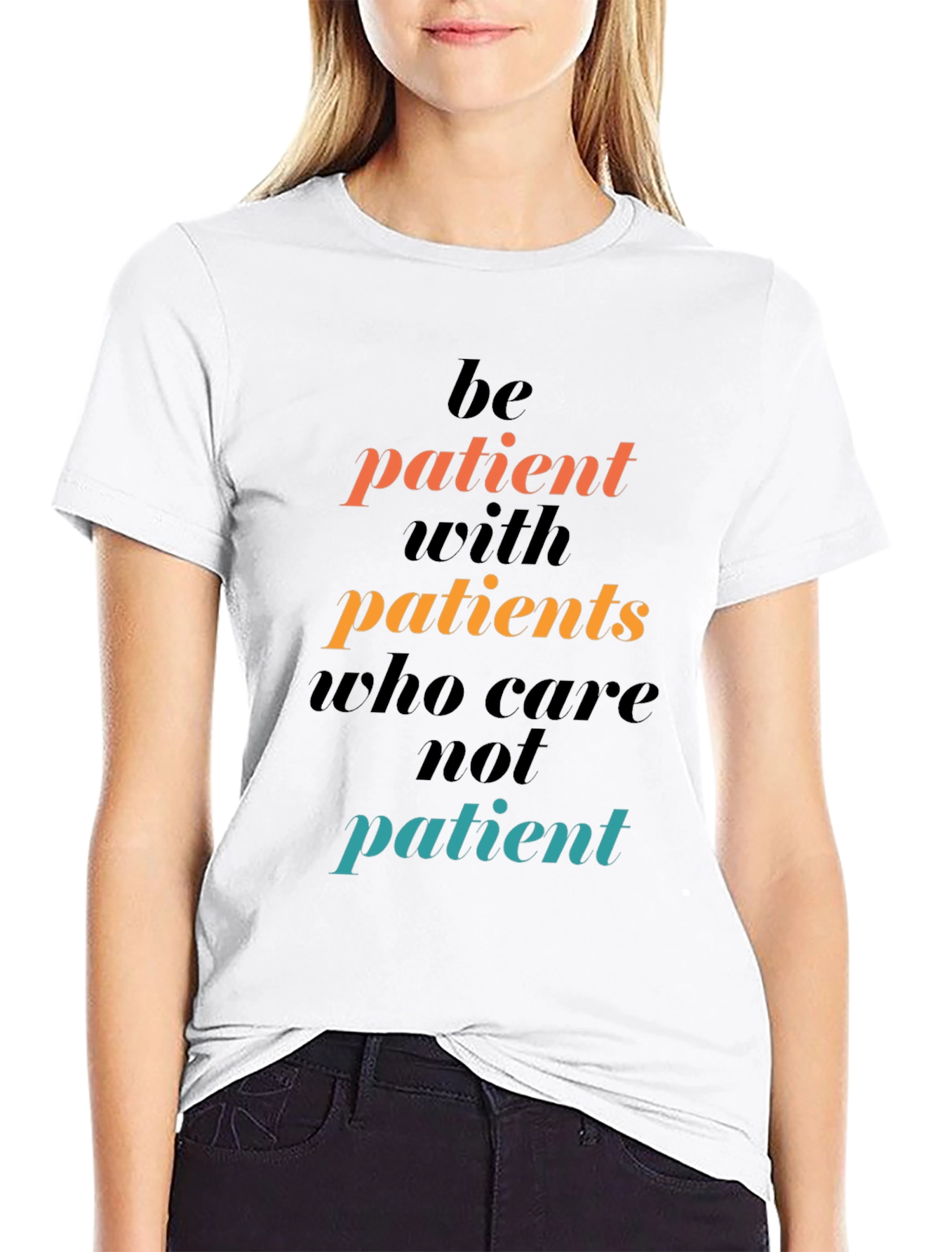 Be Patient Graphic T-Shirt - Relaxed Fit