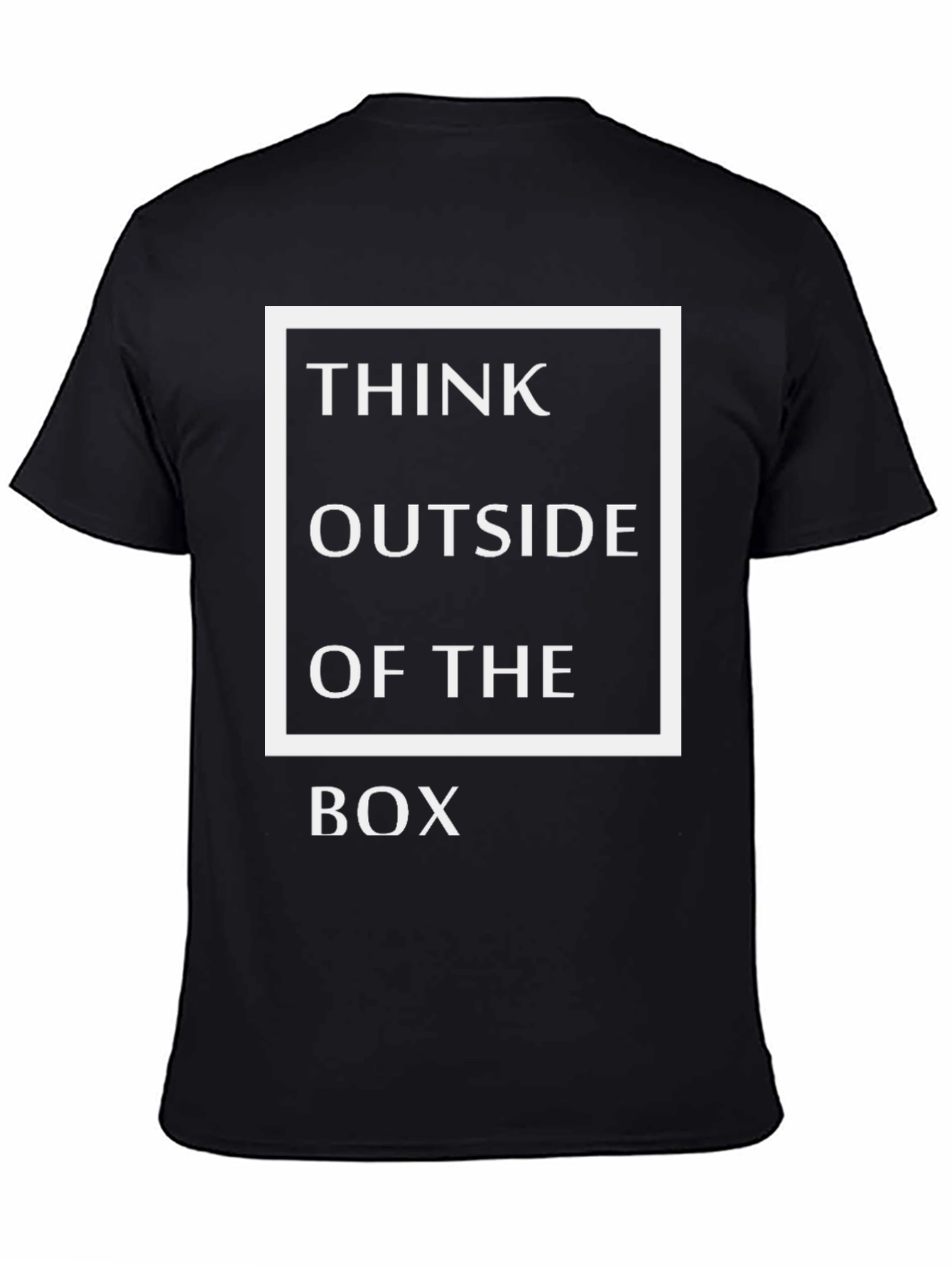 Think Outside the Box Graphic T-Shirt