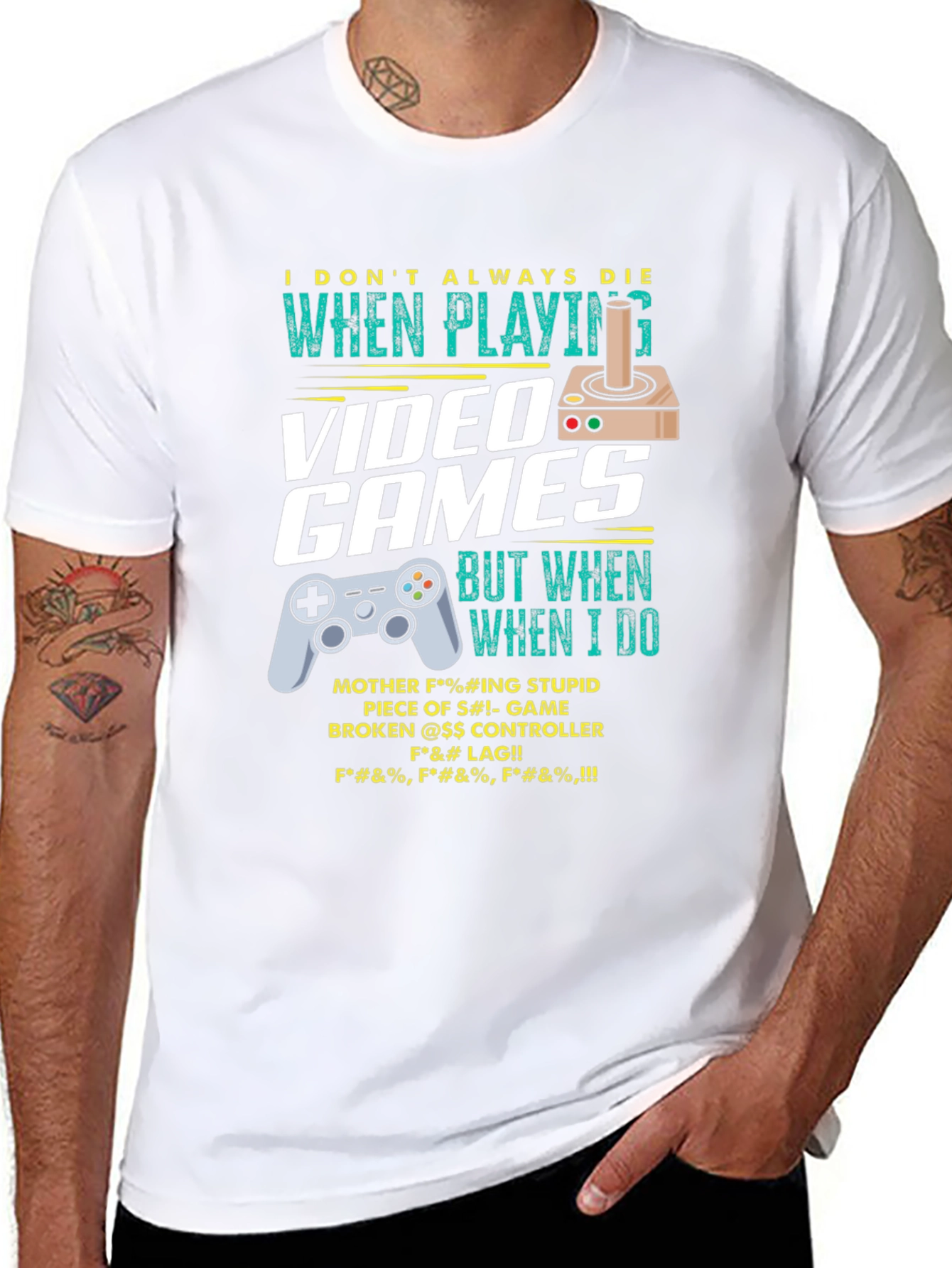 Gamer T-Shirt: I Dont Always Die