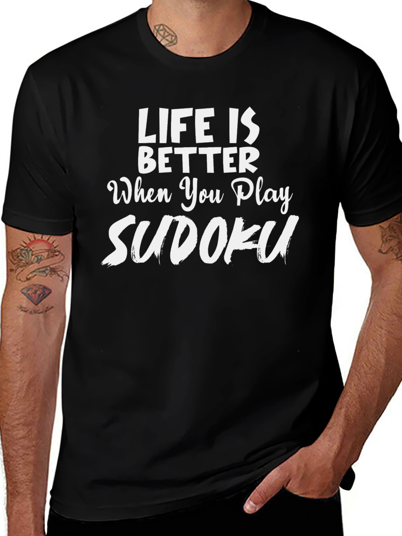 Life is Better When You Play Sudoku T-Shirt