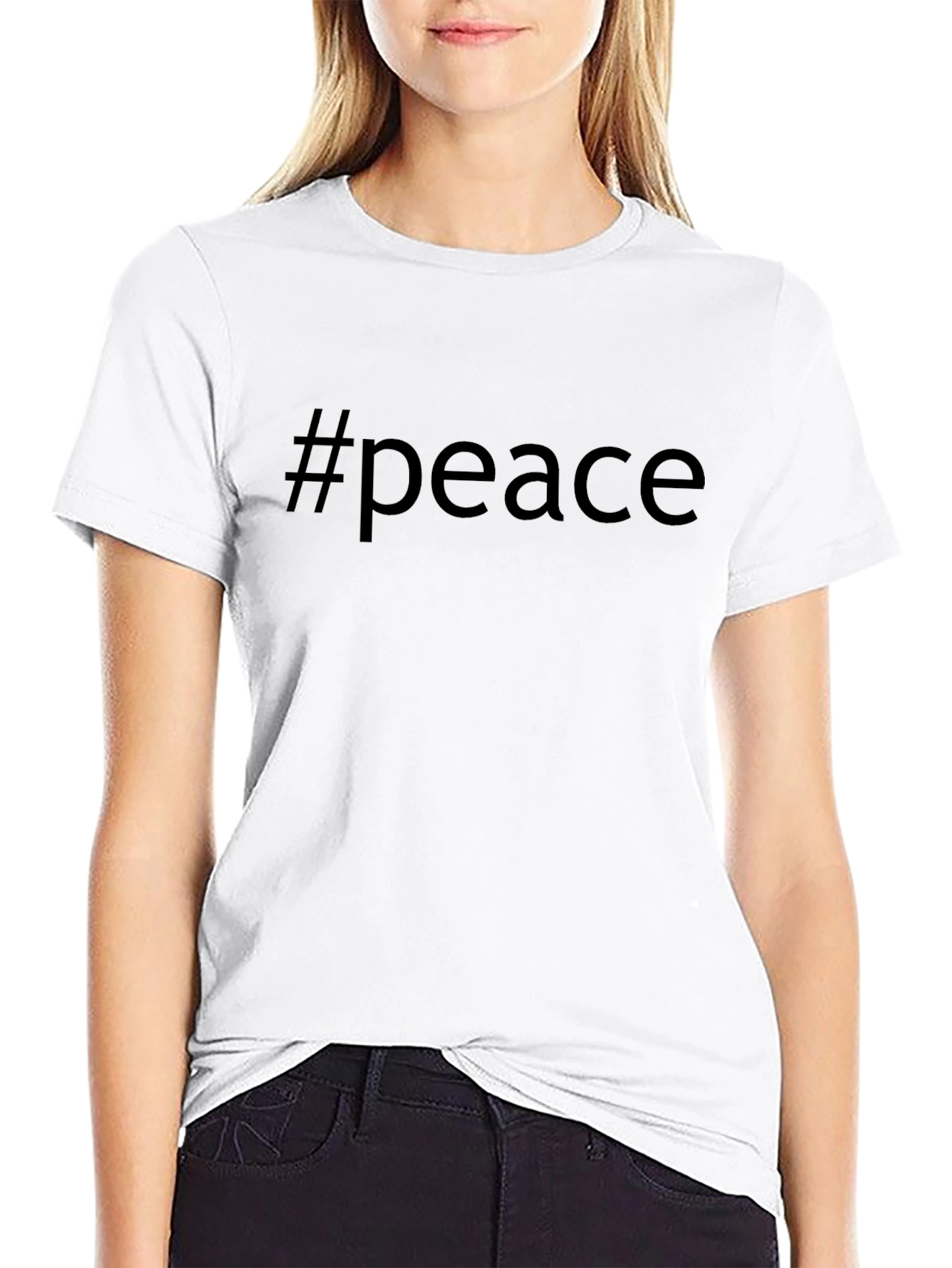 #peace Black T-Shirt