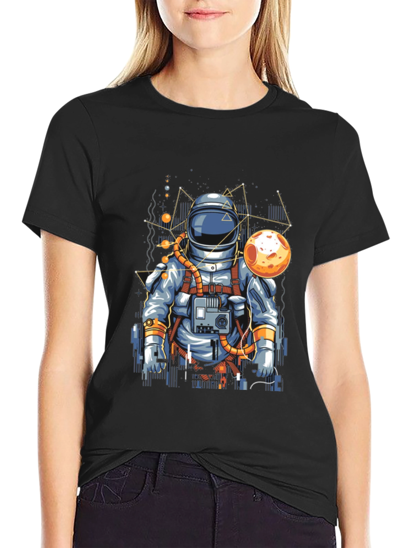 Astronaut Graphic T-Shirt - Space Adventure Tee