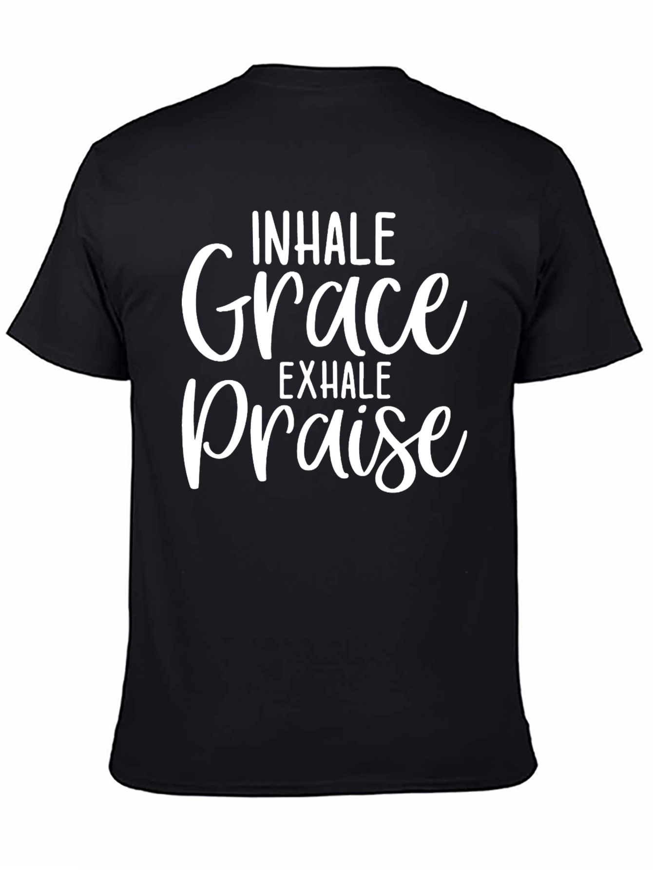 Inhale Grace Exhale Praise Graphic Tee