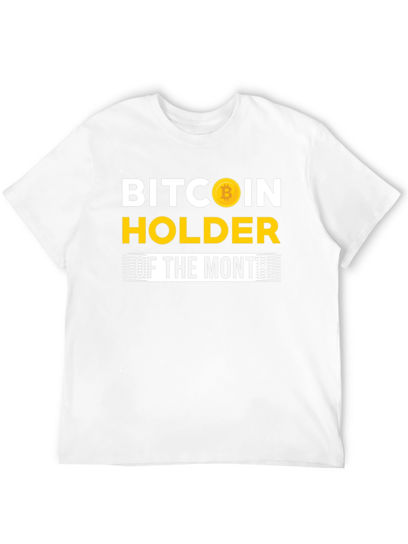 Bitcoin Holder of the Month Black T-Shirt