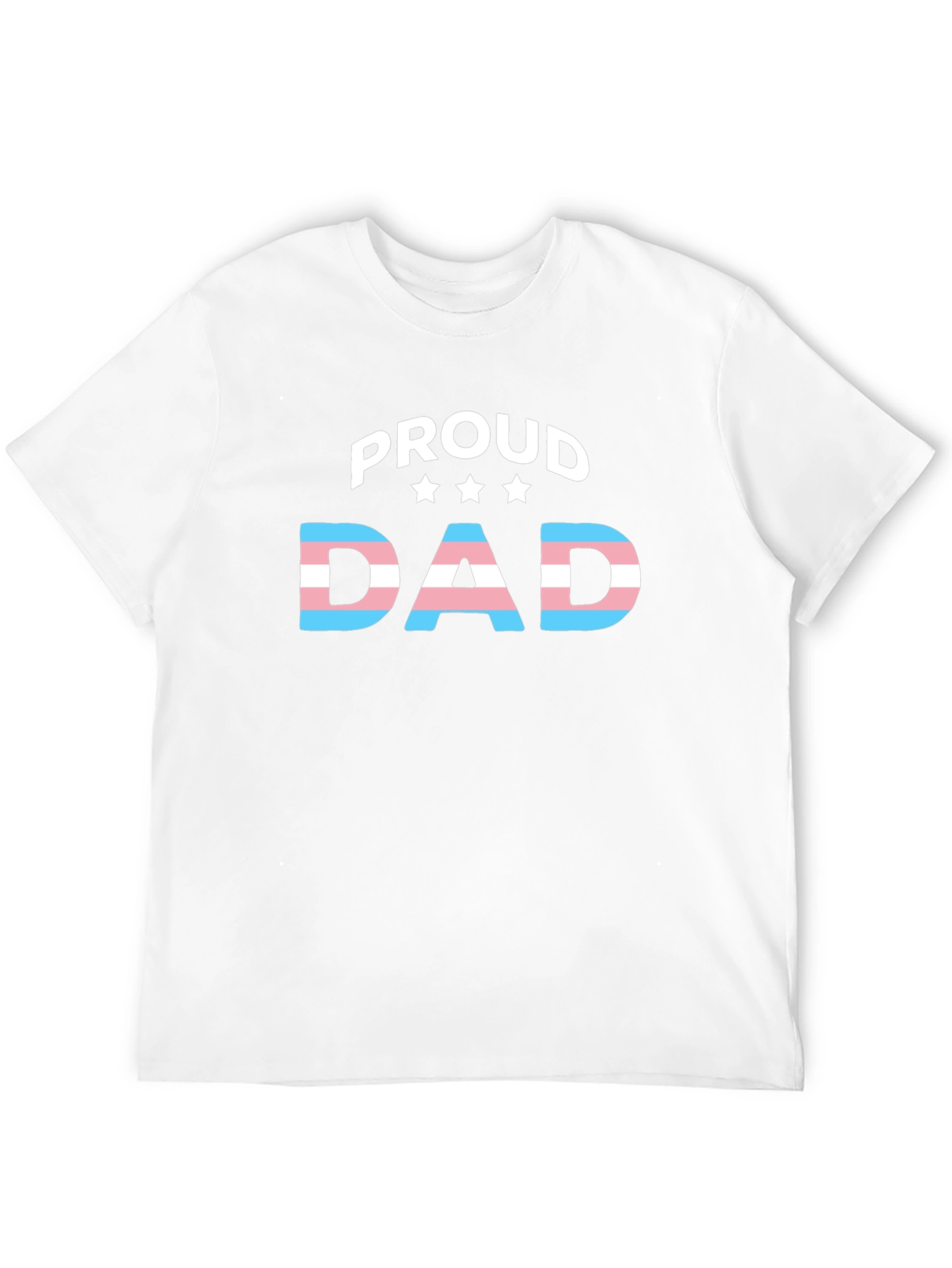 Proud Dad T-Shirt Transgender Pride