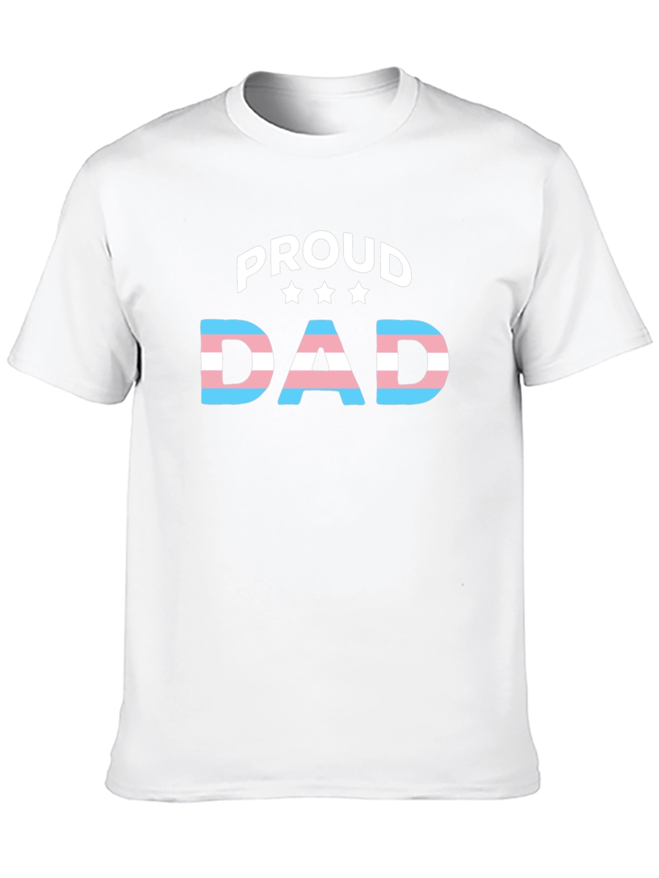 Proud Dad T-Shirt Transgender Pride