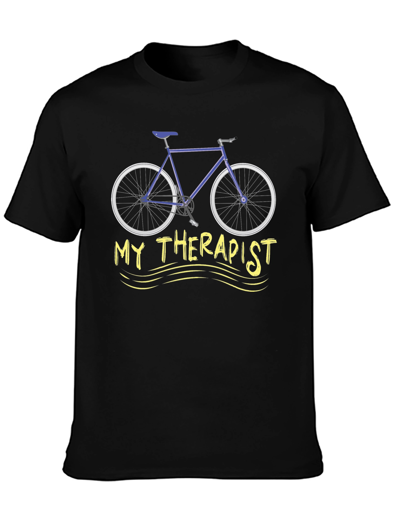 My Therapist is My Bike T-Shirt