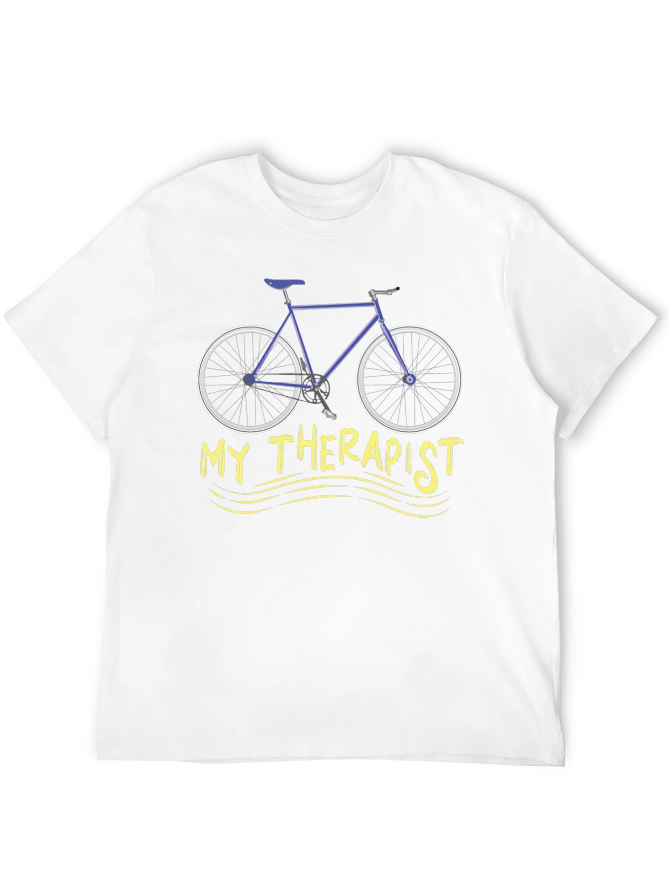 My Therapist is My Bike T-Shirt