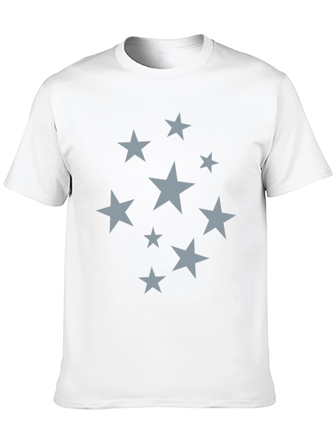 Starry Night Mens Black Graphic Tee
