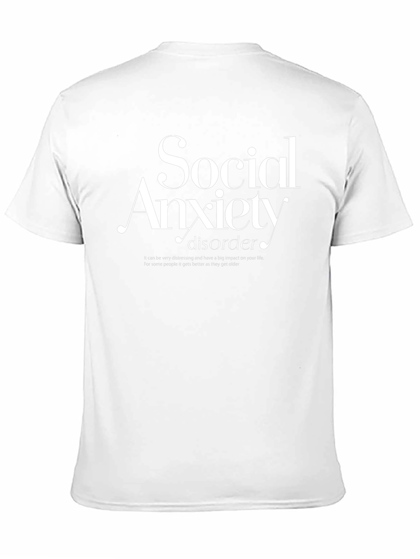 Social Anxiety Disorder Graphic T-Shirt