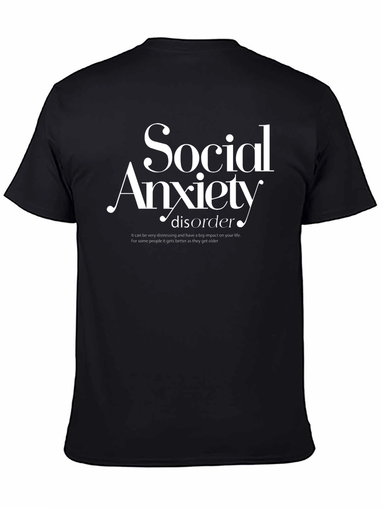 Social Anxiety Disorder Graphic T-Shirt