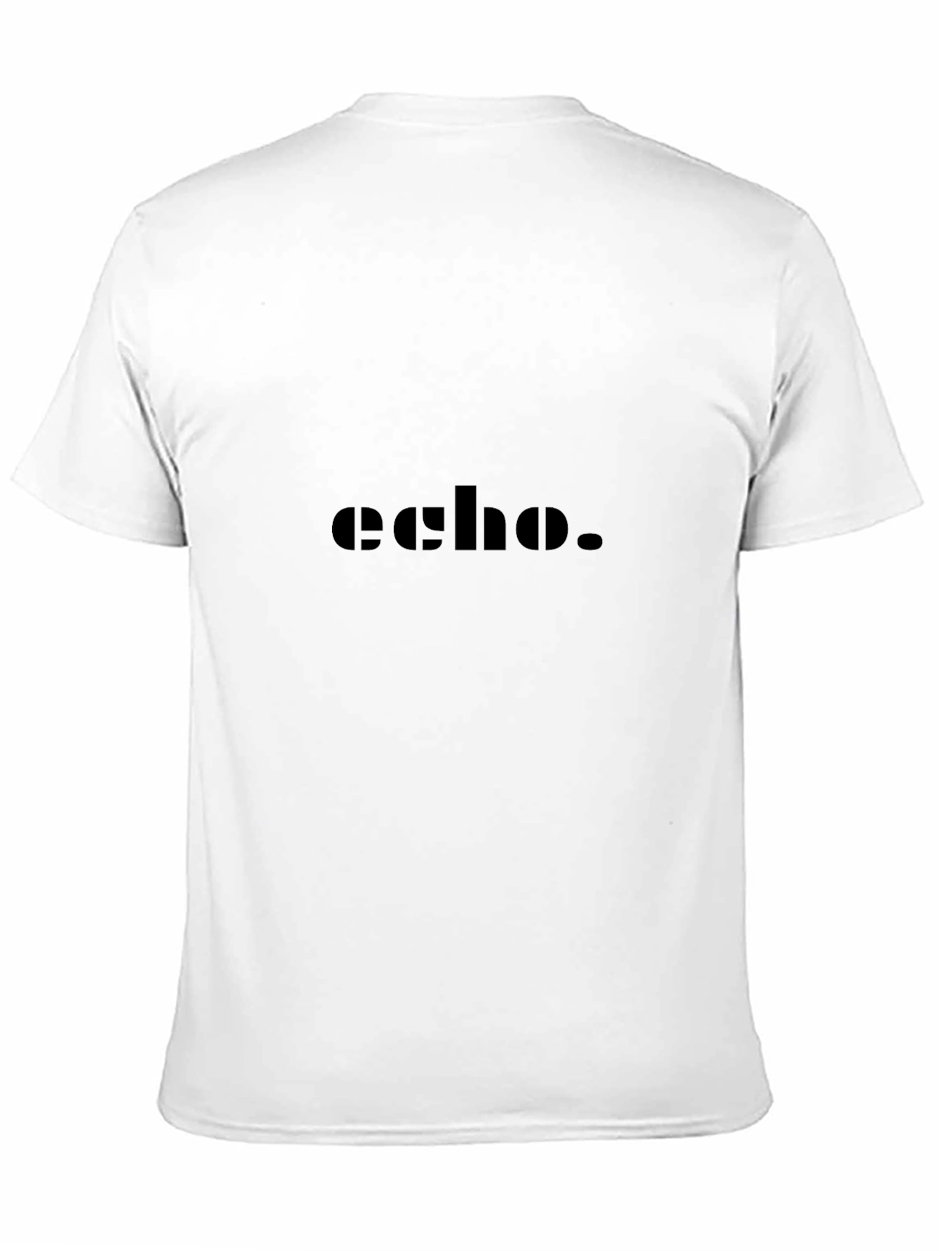 Echo Graphic Black T-Shirt