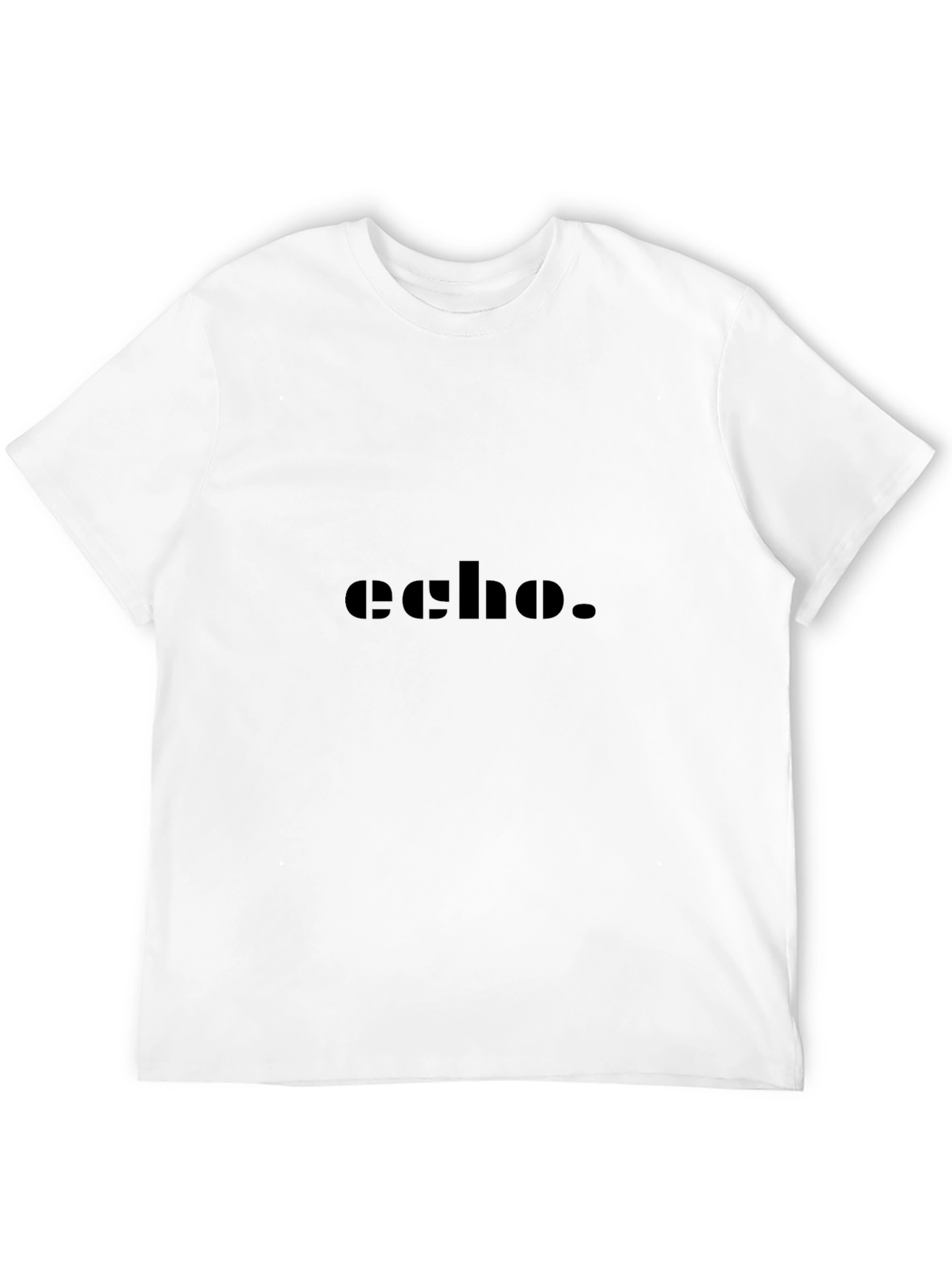 Echo Graphic Black T-Shirt