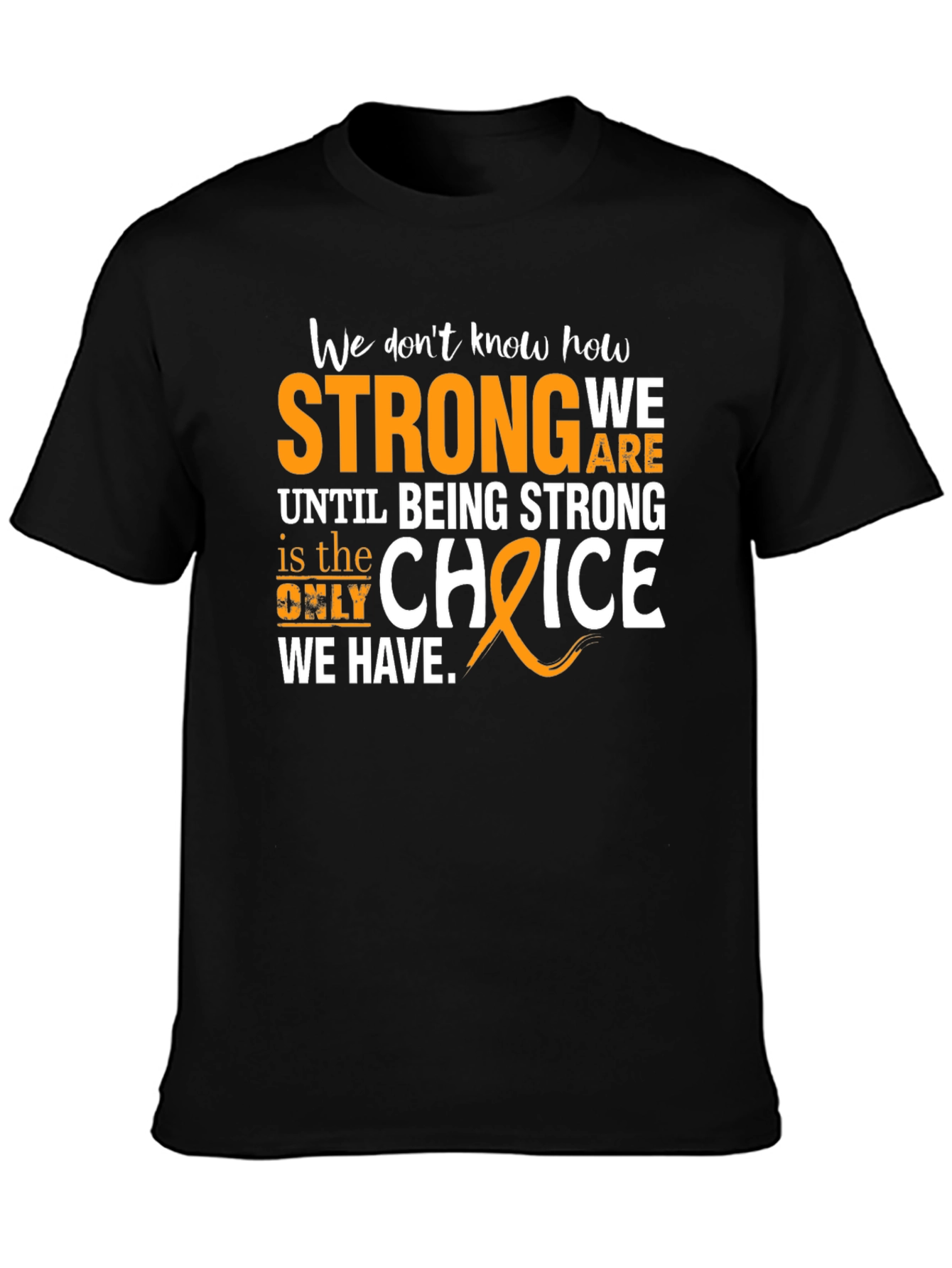 Strong Choice Graphic Tee - Black