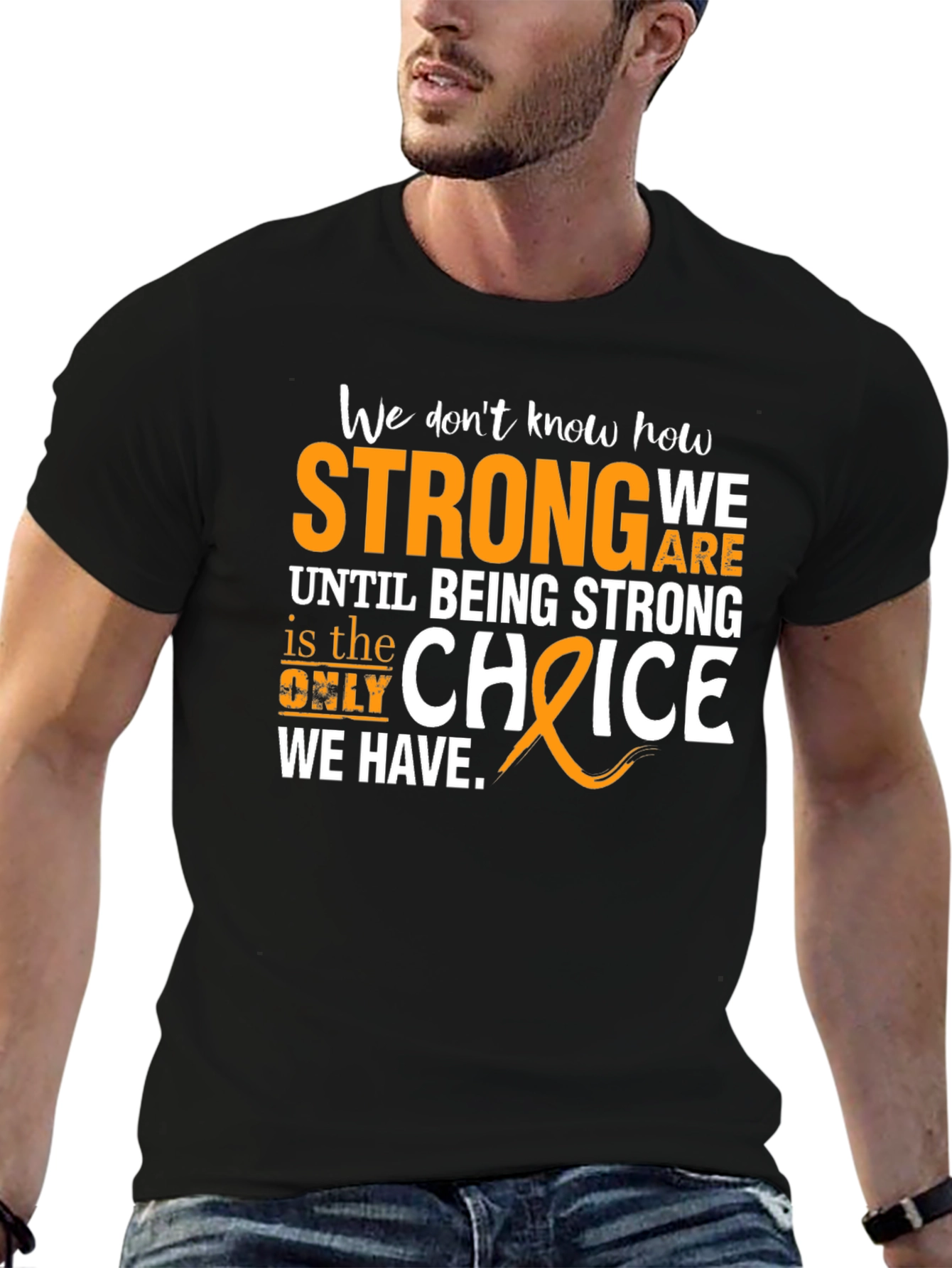 Strong Choice Graphic Tee - Black