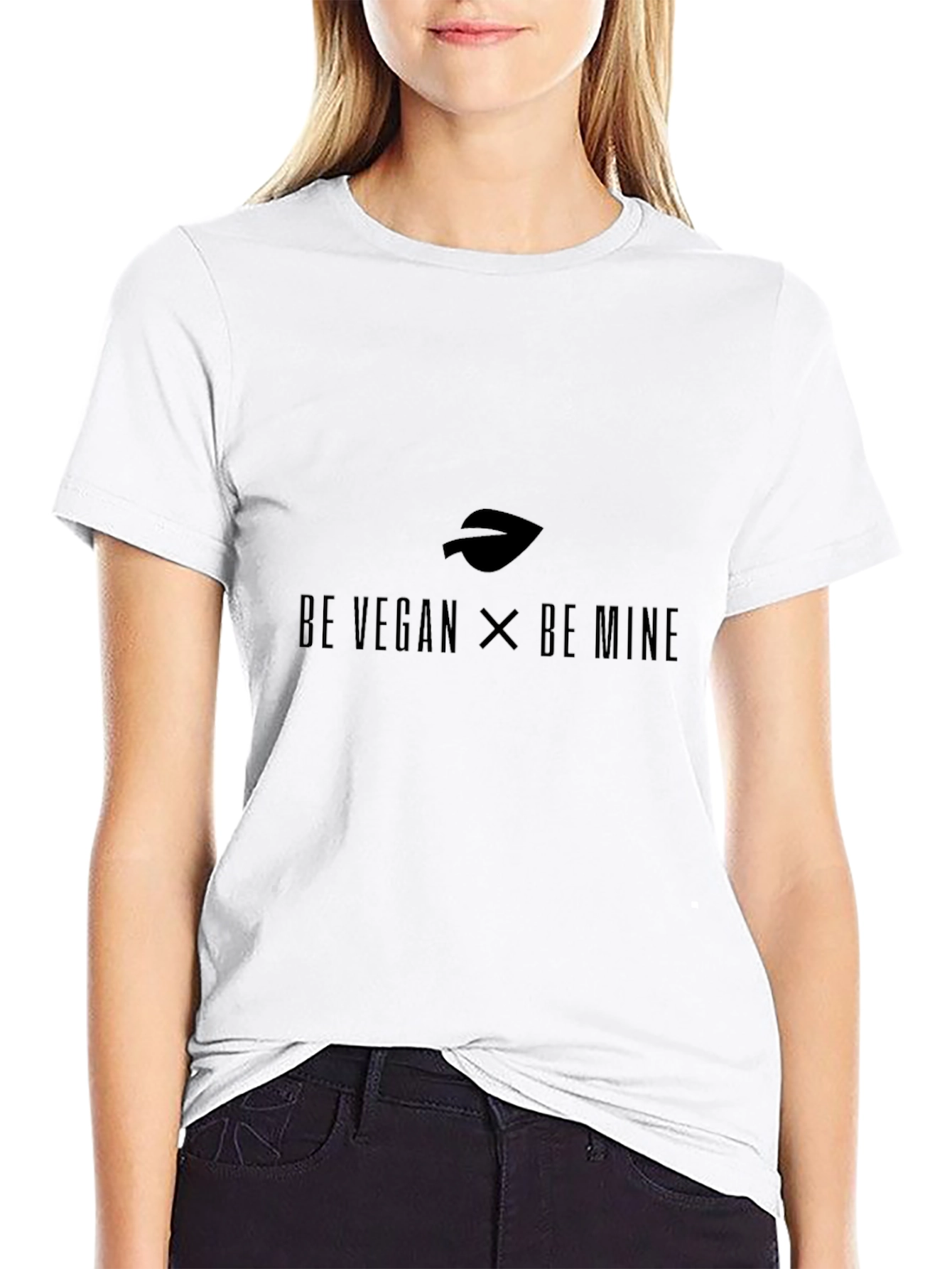 Vegan Graphic Tee - Be Vegan x Be Mine