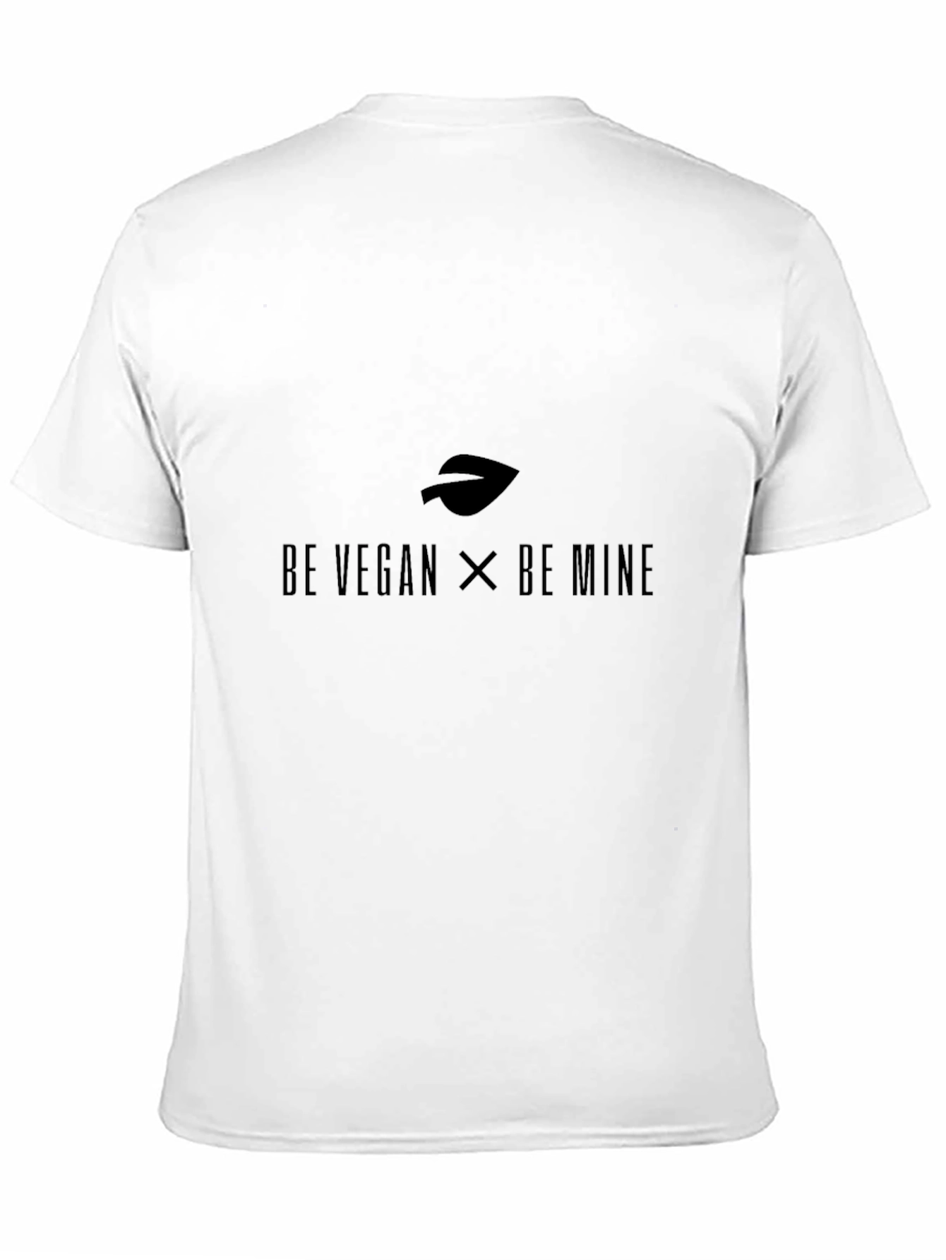 Vegan Graphic Tee - Be Vegan x Be Mine