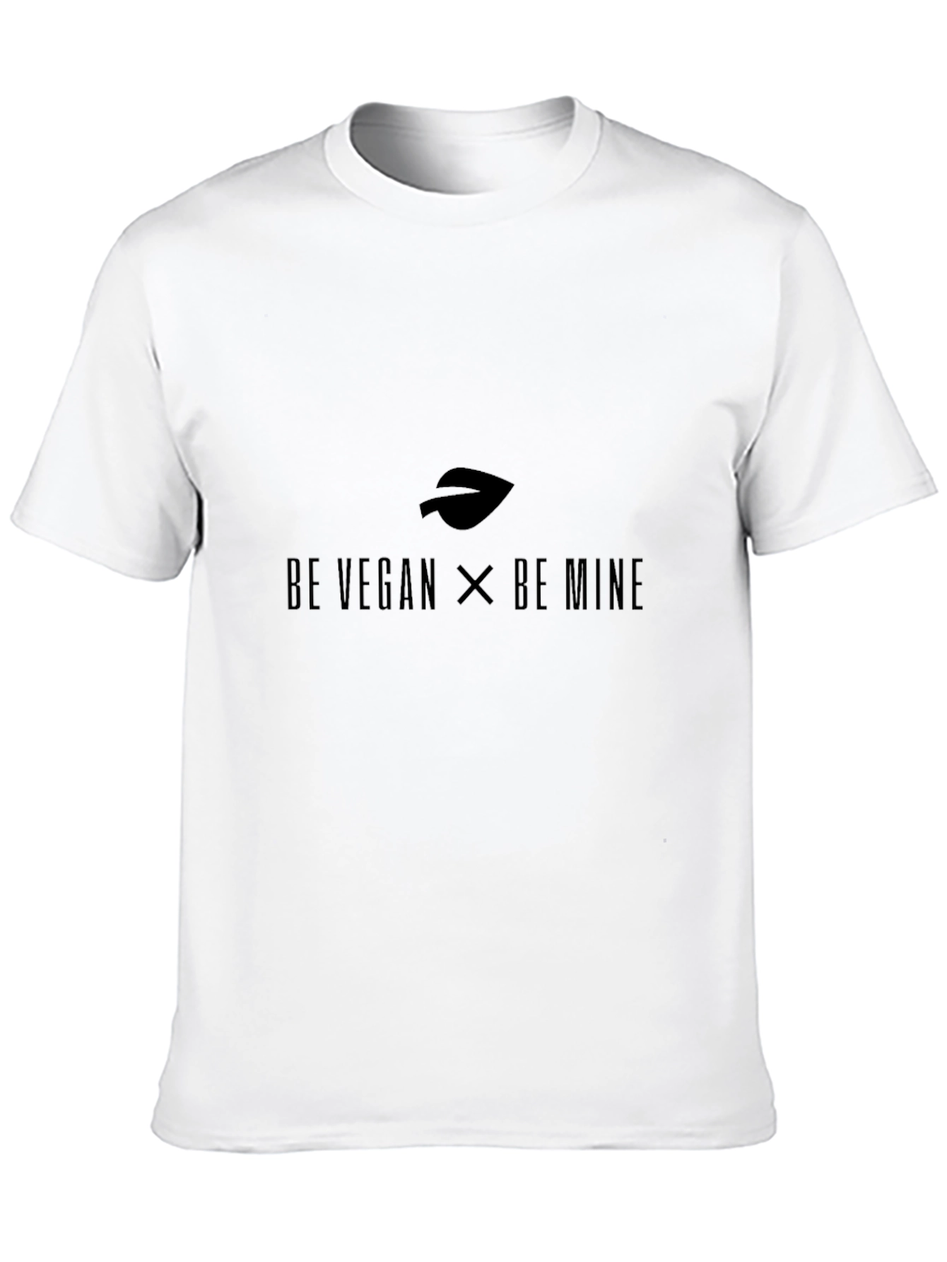 Vegan Graphic Tee - Be Vegan x Be Mine