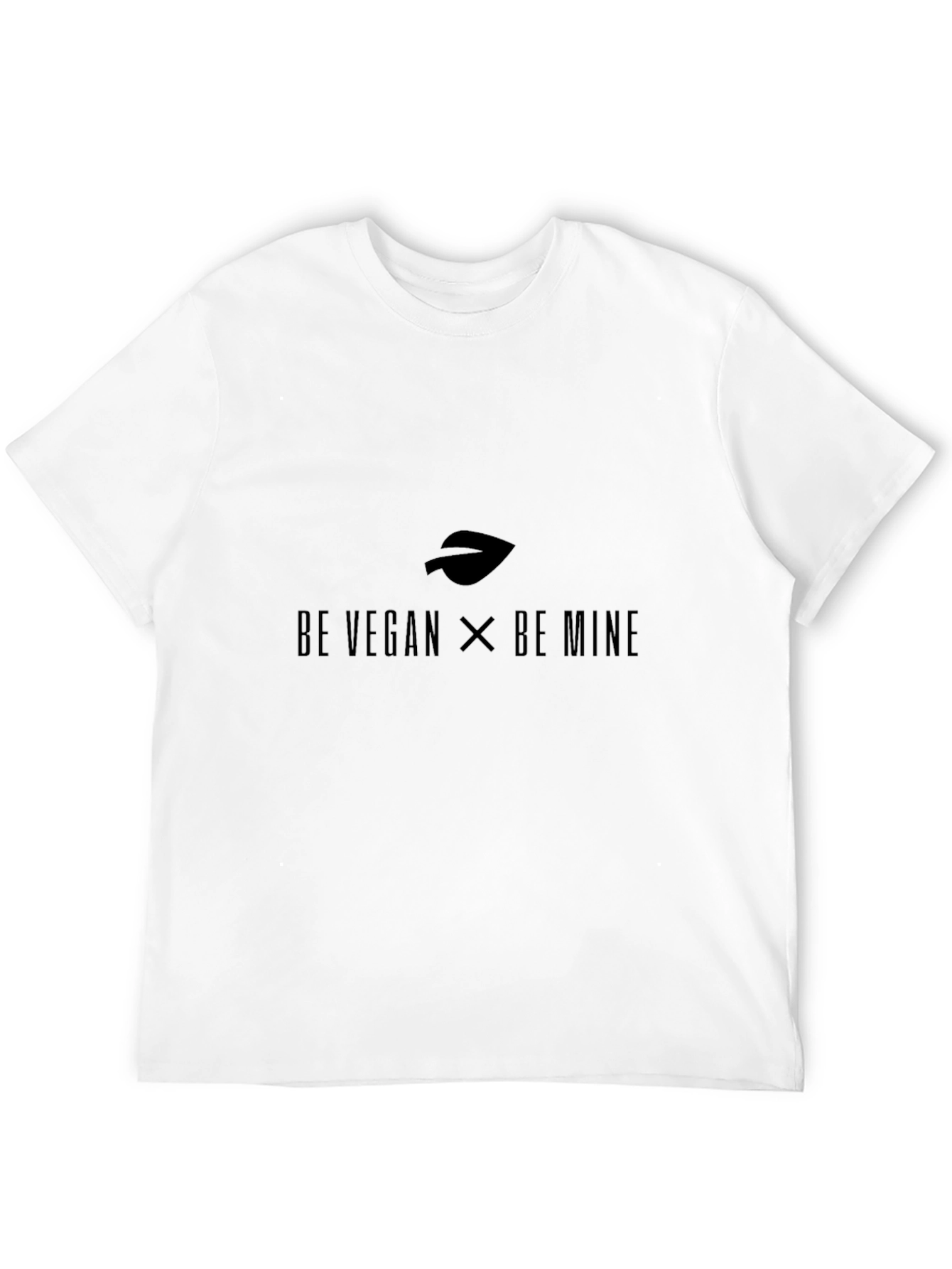 Vegan Graphic Tee - Be Vegan x Be Mine