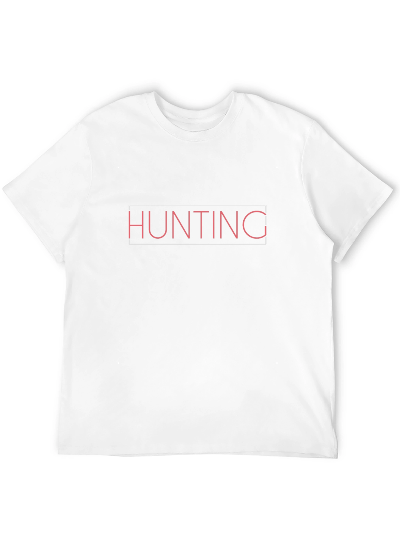 Hunting Graphic Tee - Black Casual T-Shirt