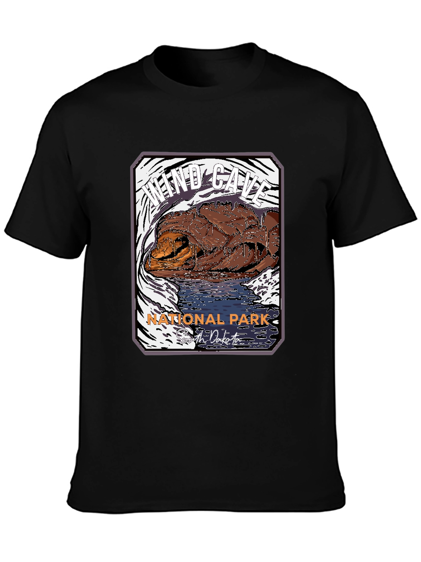 Wind Cave National Park Graphic T-Shirt