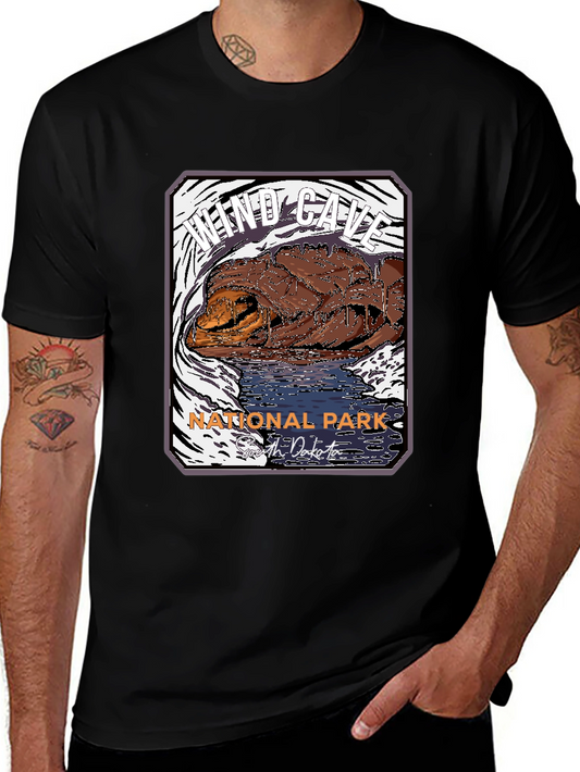 Wind Cave National Park Graphic T-Shirt