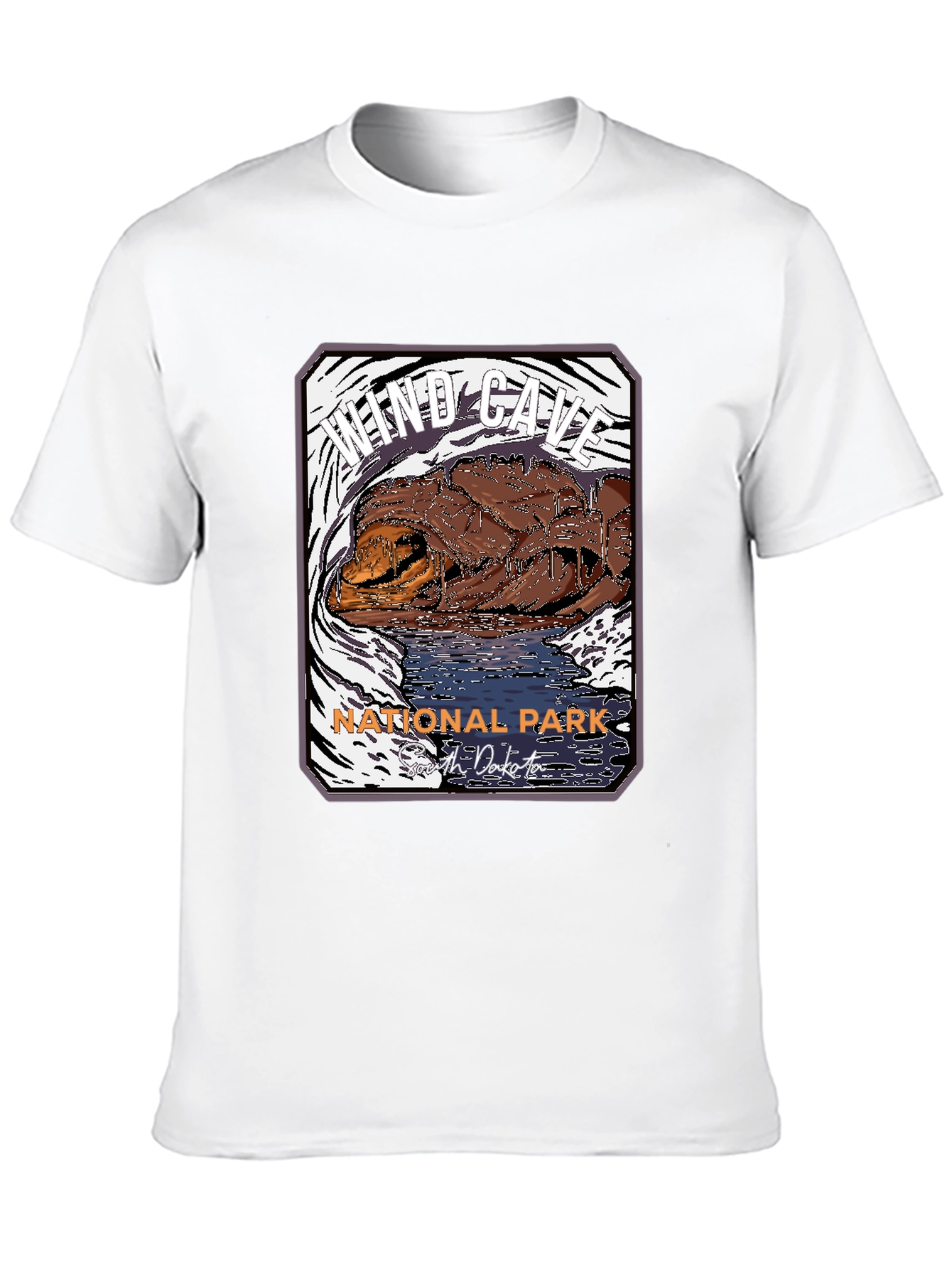 Wind Cave National Park Graphic T-Shirt