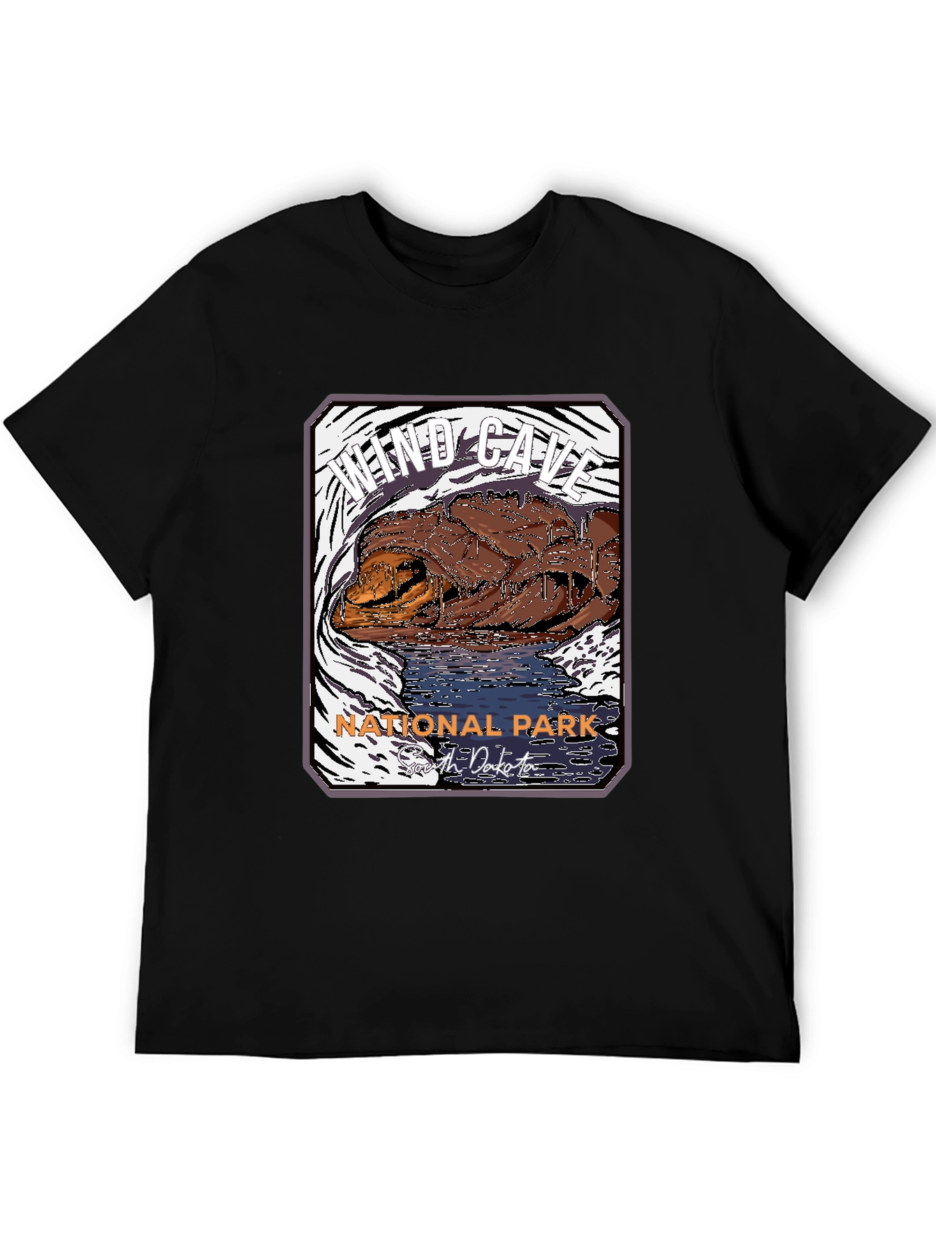 Wind Cave National Park Graphic T-Shirt