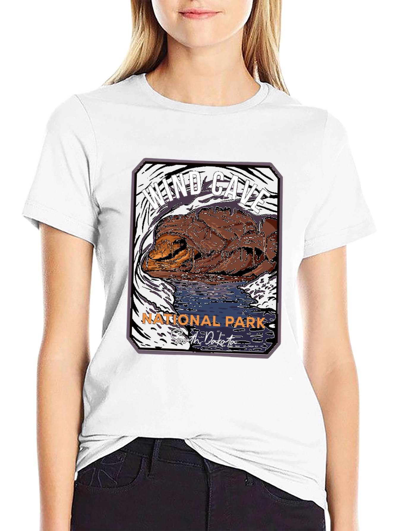 Wind Cave National Park Graphic T-Shirt