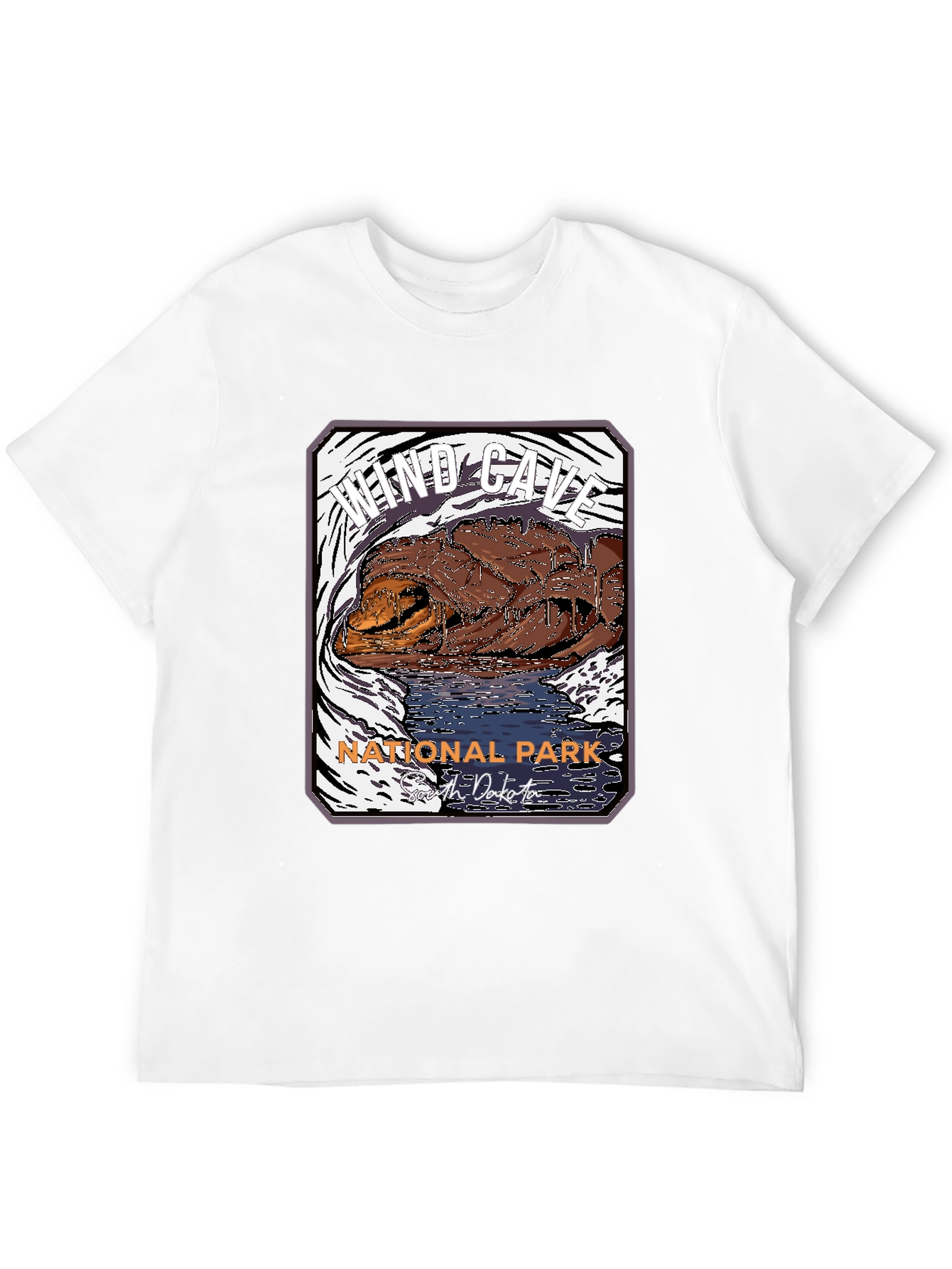 Wind Cave National Park Graphic T-Shirt