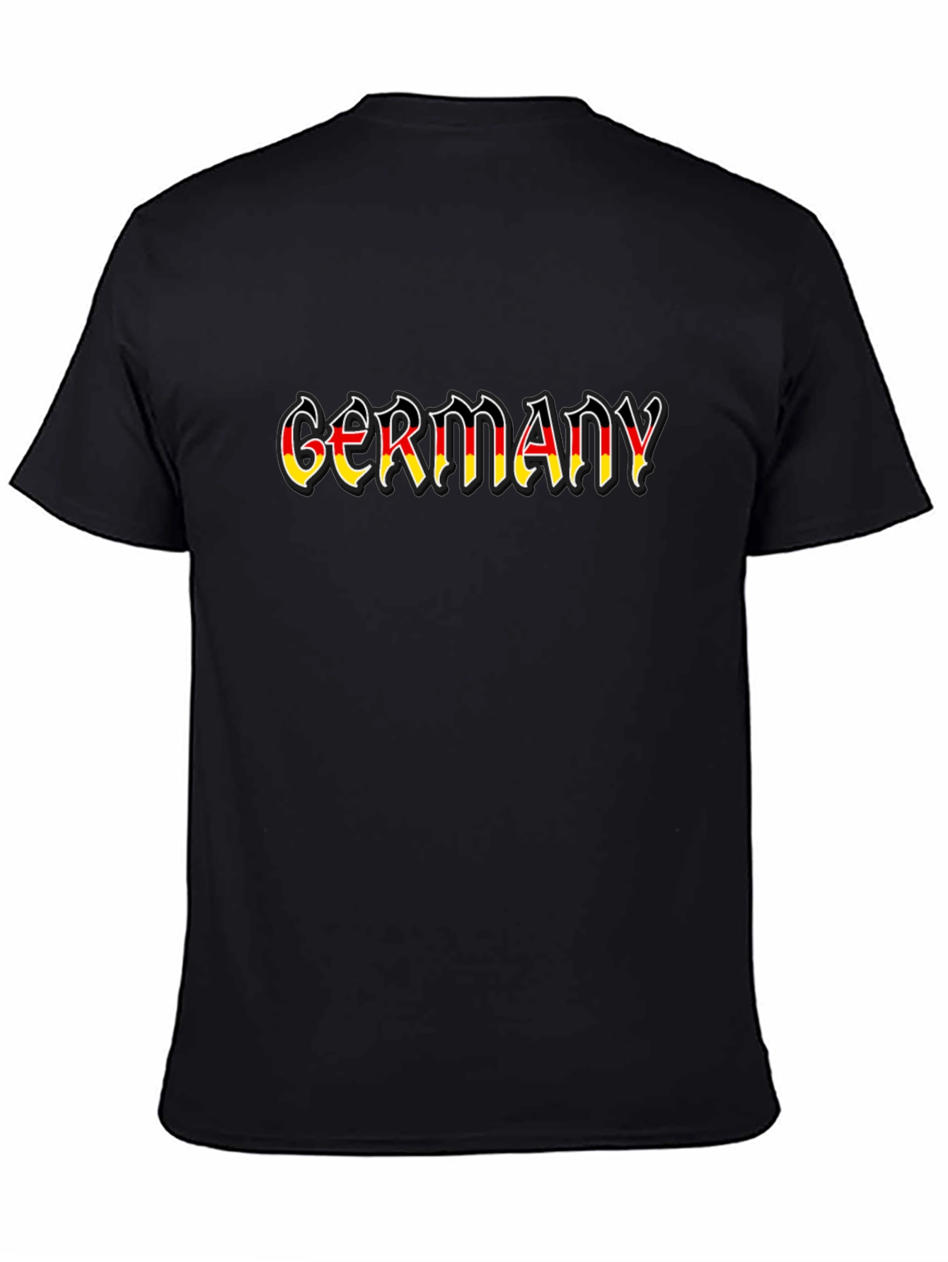 Germany Flag T-Shirt Black German Pride Tee
