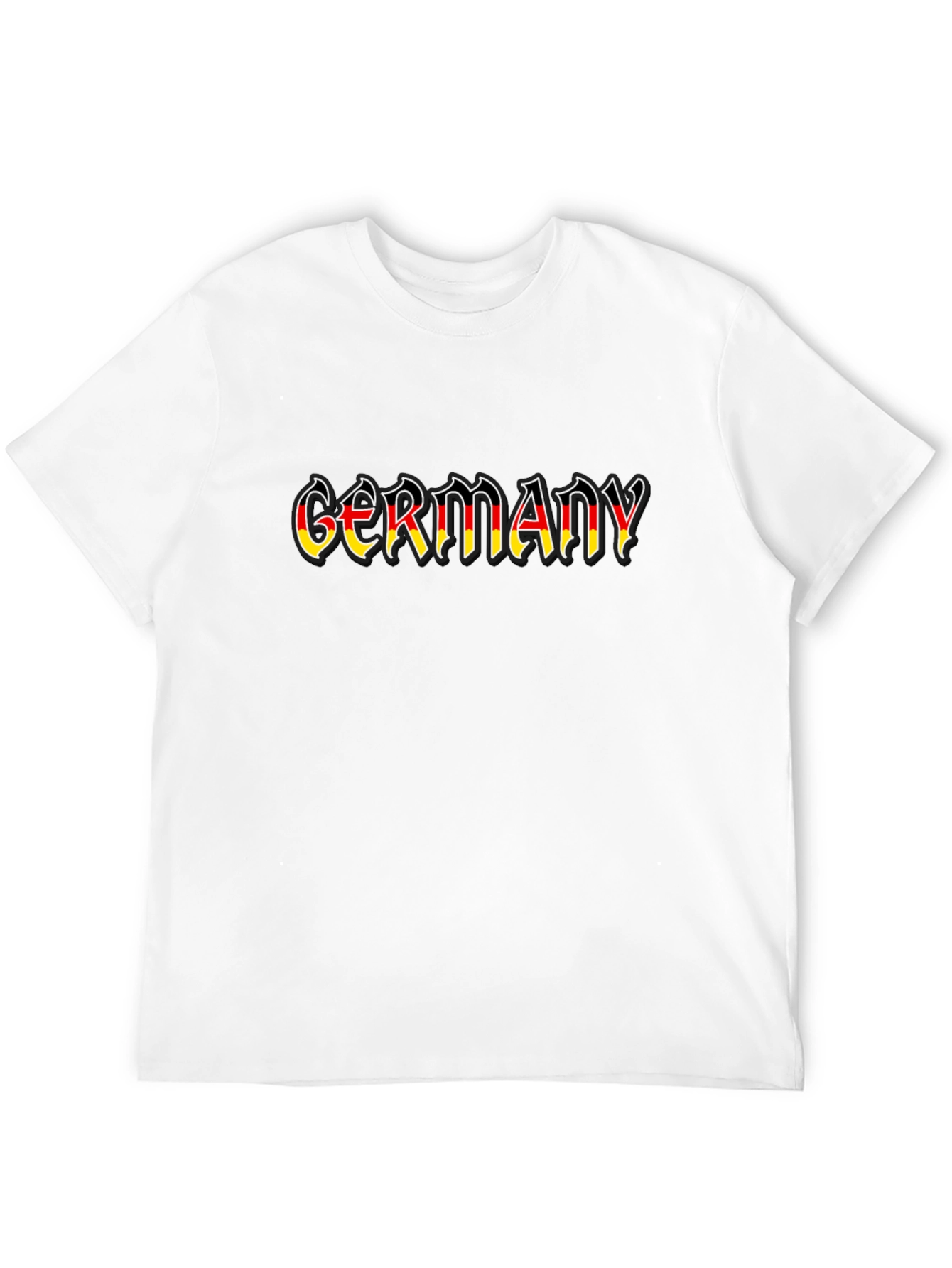 Germany Flag T-Shirt Black German Pride Tee