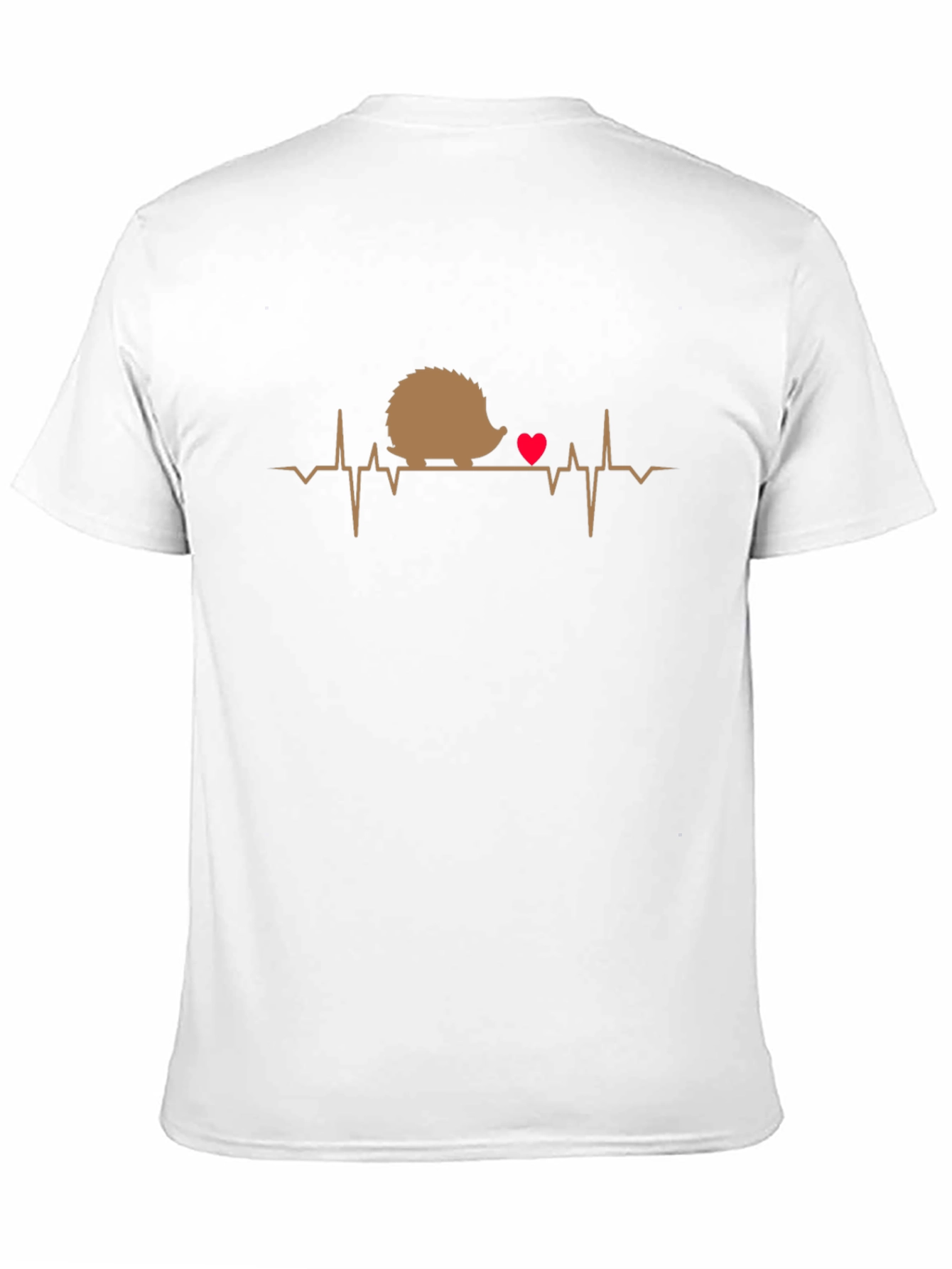 Hedgehog Heartbeat Graphic T-Shirt