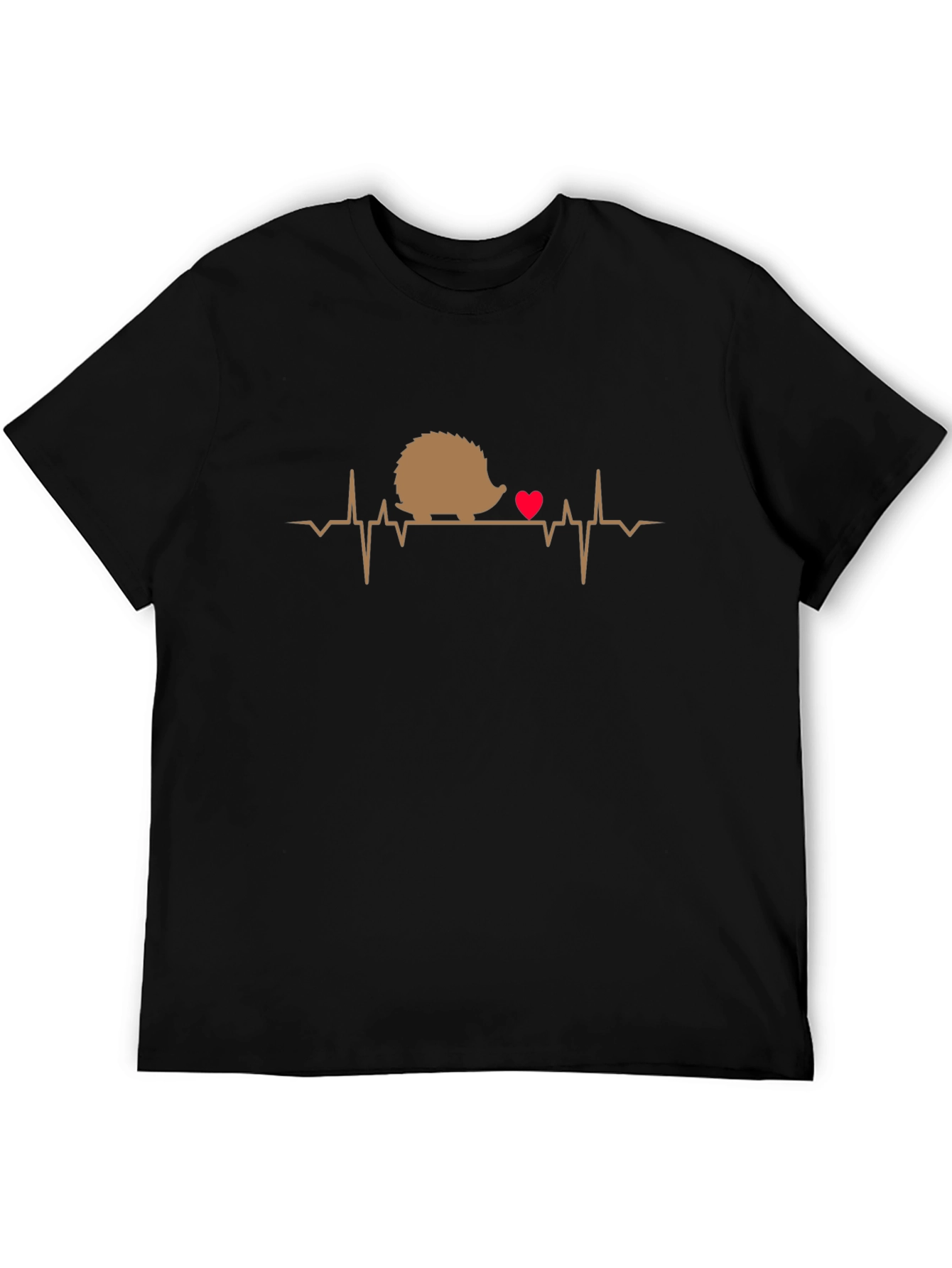 Hedgehog Heartbeat Graphic T-Shirt
