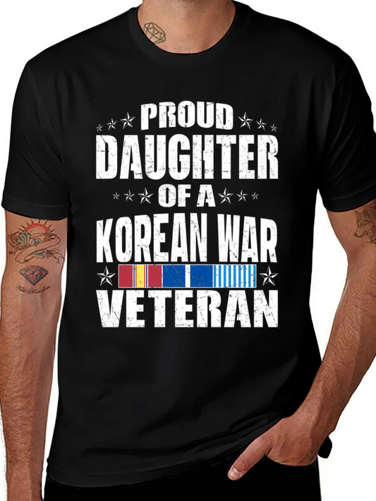 Proud Daughter of Korean War Veteran T-Shirt