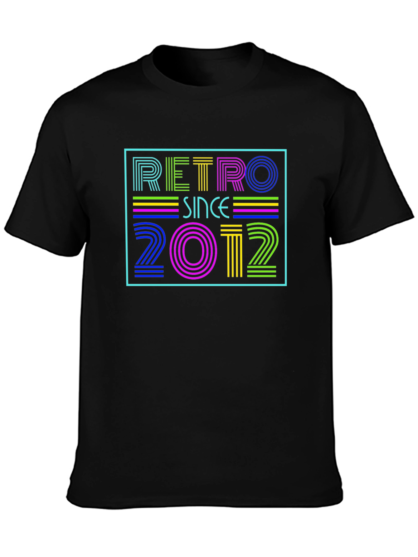 Retro Since 2012 Graphic Tee
