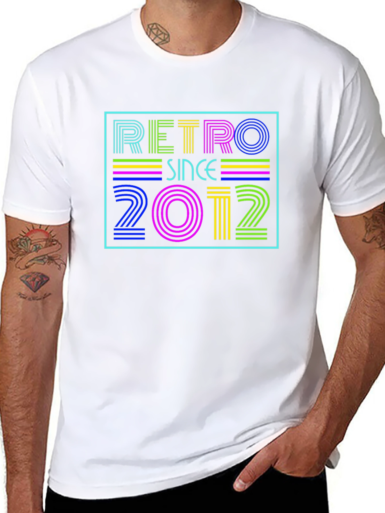 Retro Since 2012 Graphic Tee