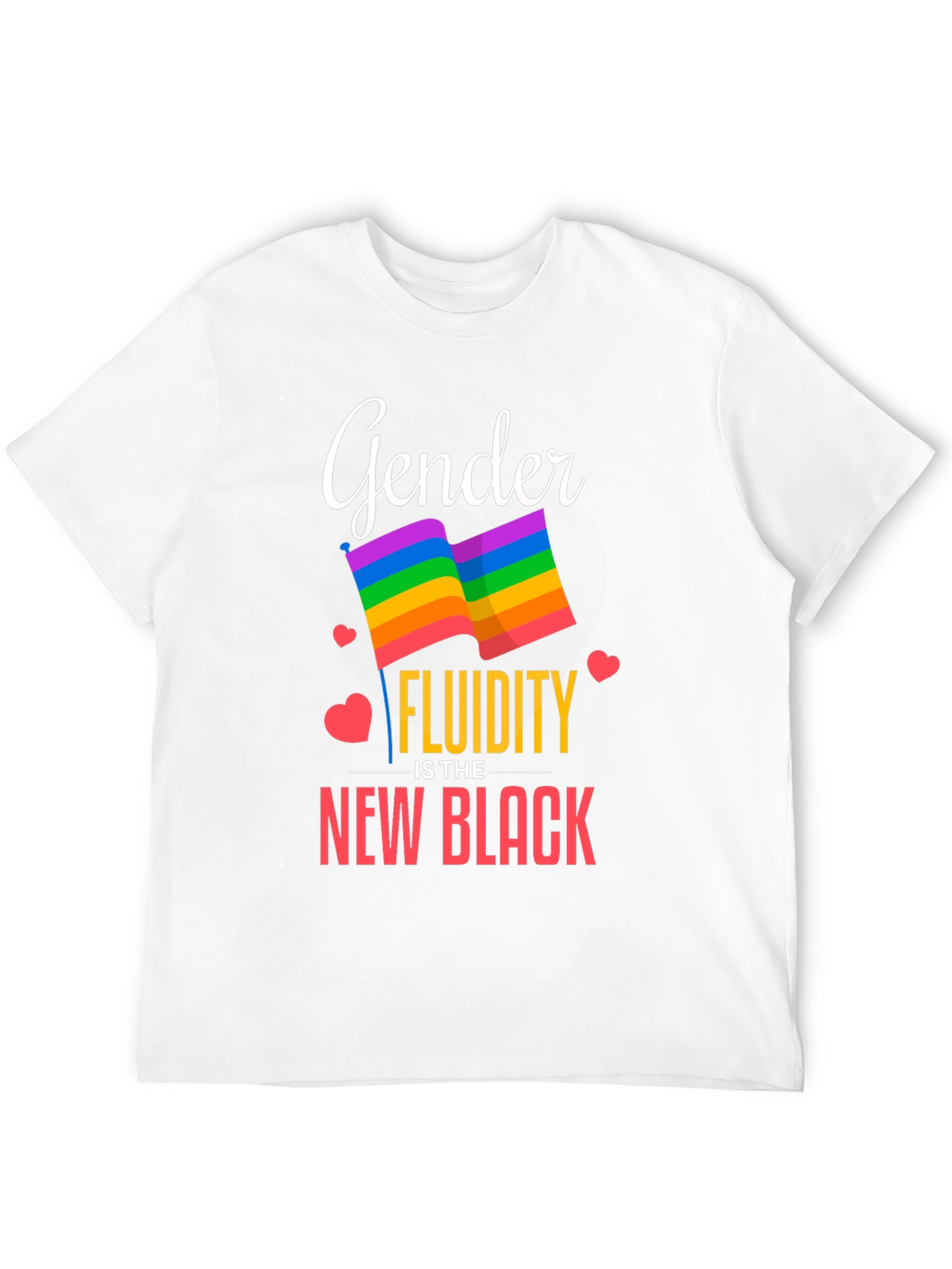 Gender Fluidity is the New Black T-Shirt