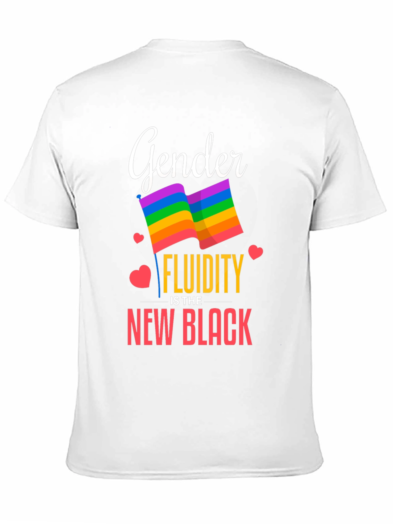 Gender Fluidity is the New Black T-Shirt