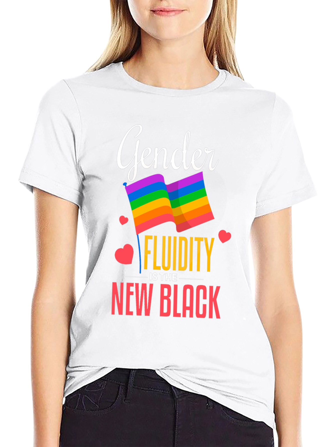Gender Fluidity is the New Black T-Shirt