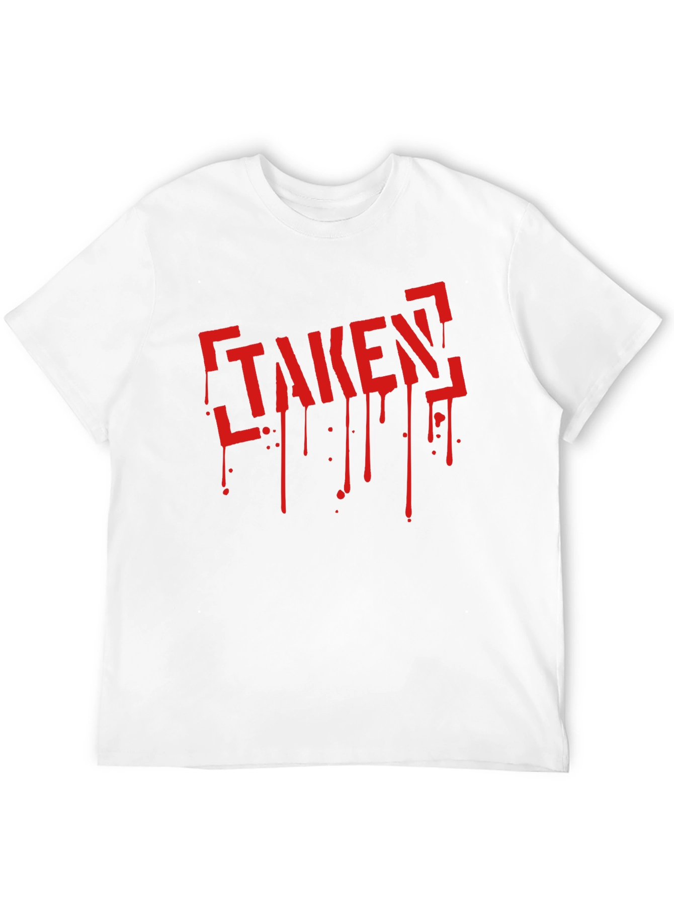 Taken Graphic Tee - Black Crew Neck