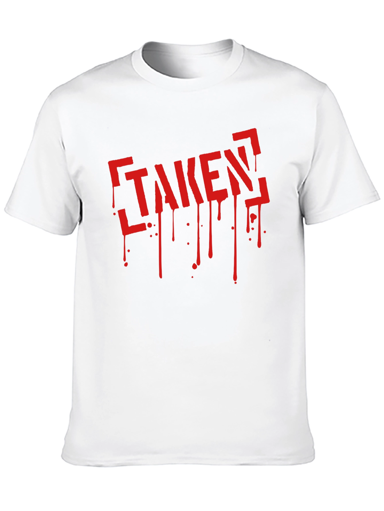 Taken Graphic Tee - Black Crew Neck