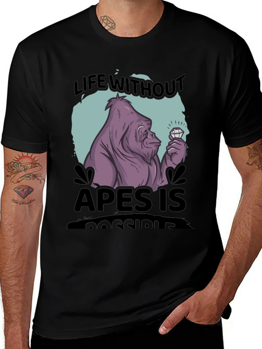 Life Without Apes Graphic T-Shirt