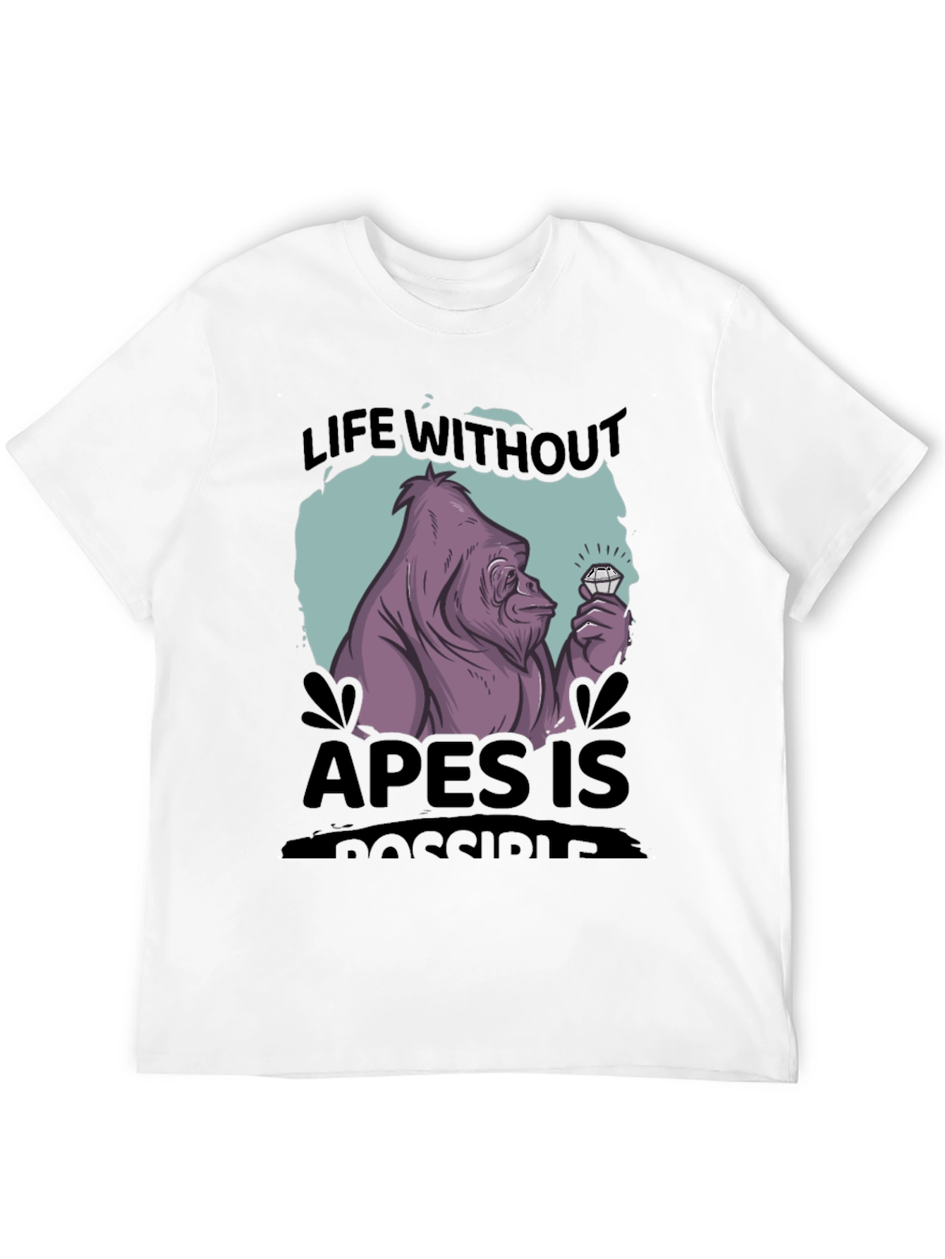 Life Without Apes Graphic T-Shirt