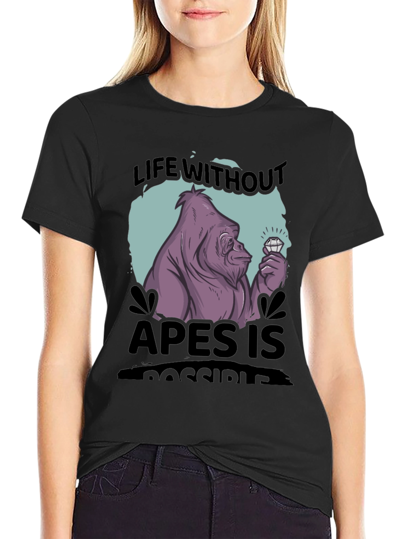 Life Without Apes Graphic T-Shirt
