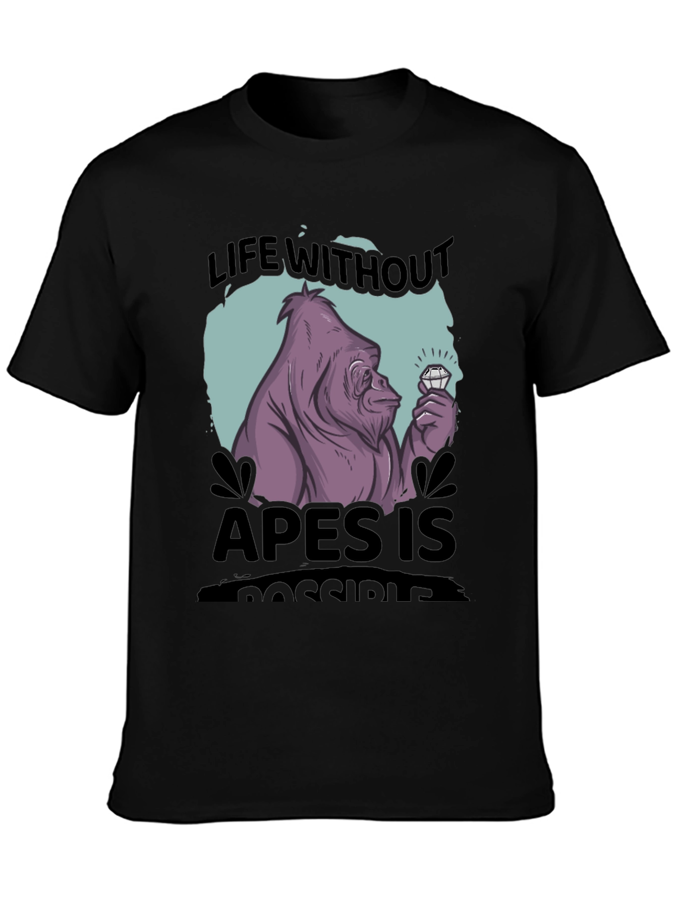 Life Without Apes Graphic T-Shirt