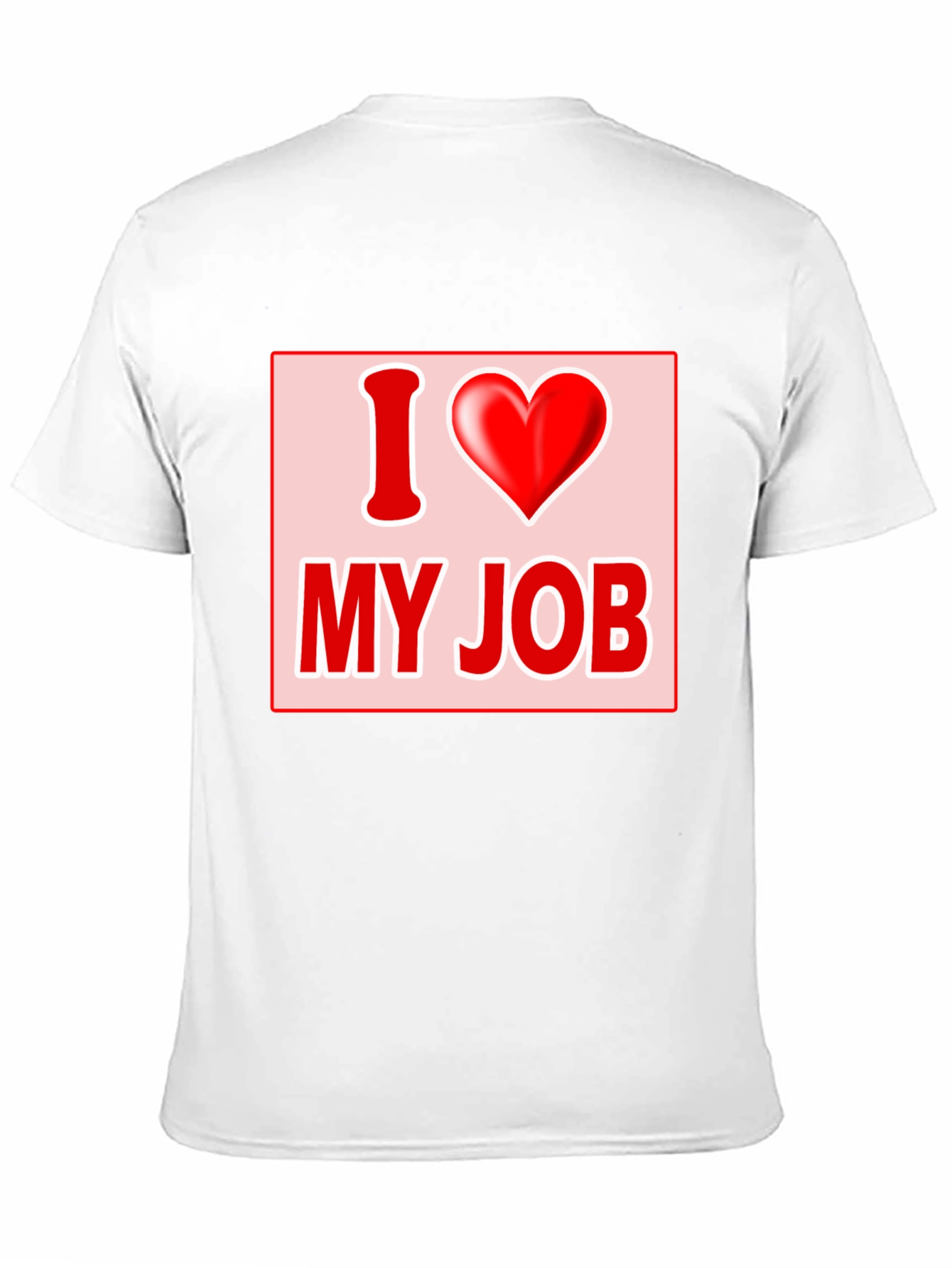 I Love My Job Graphic Tee - Black T-Shirt